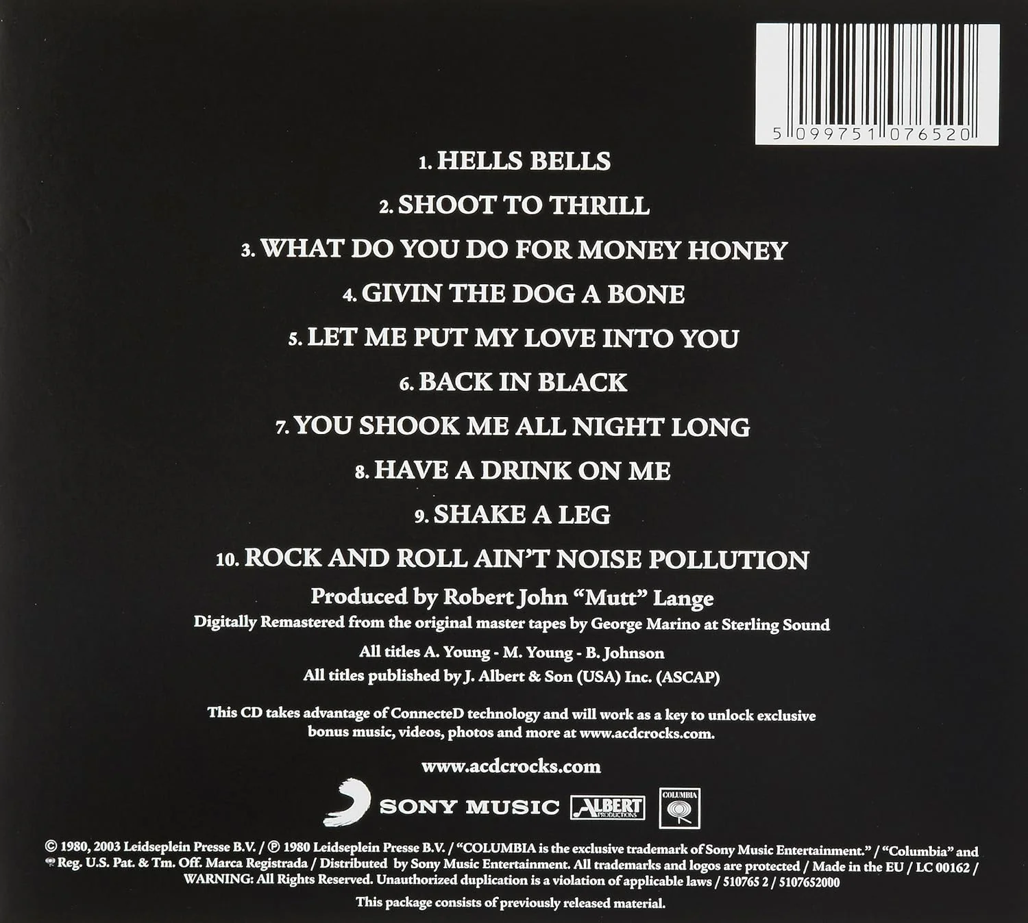 Ac/dc - Back In Black - Image 6