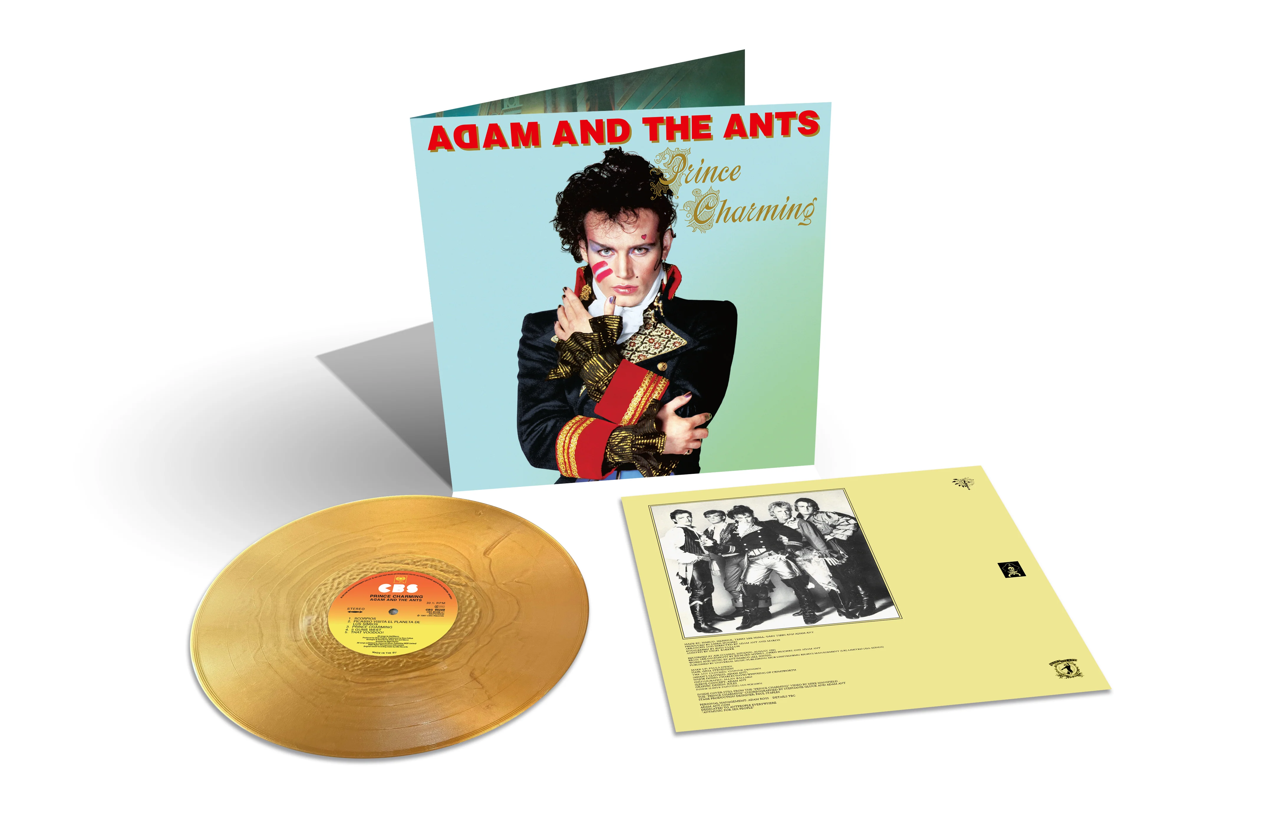 Adam Ant - Prince Charming - 1LP - Gold Vinyl  [RSD 2025]