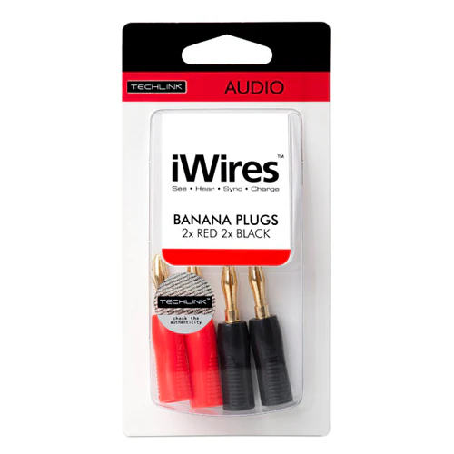 Banana Plugs Premium 4mm Pack Of 4