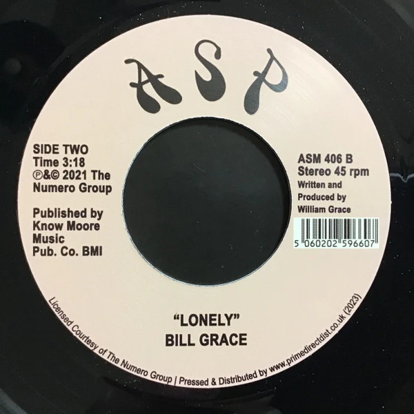 Bill Grace - Chances Go Round / Lonely - Image 2