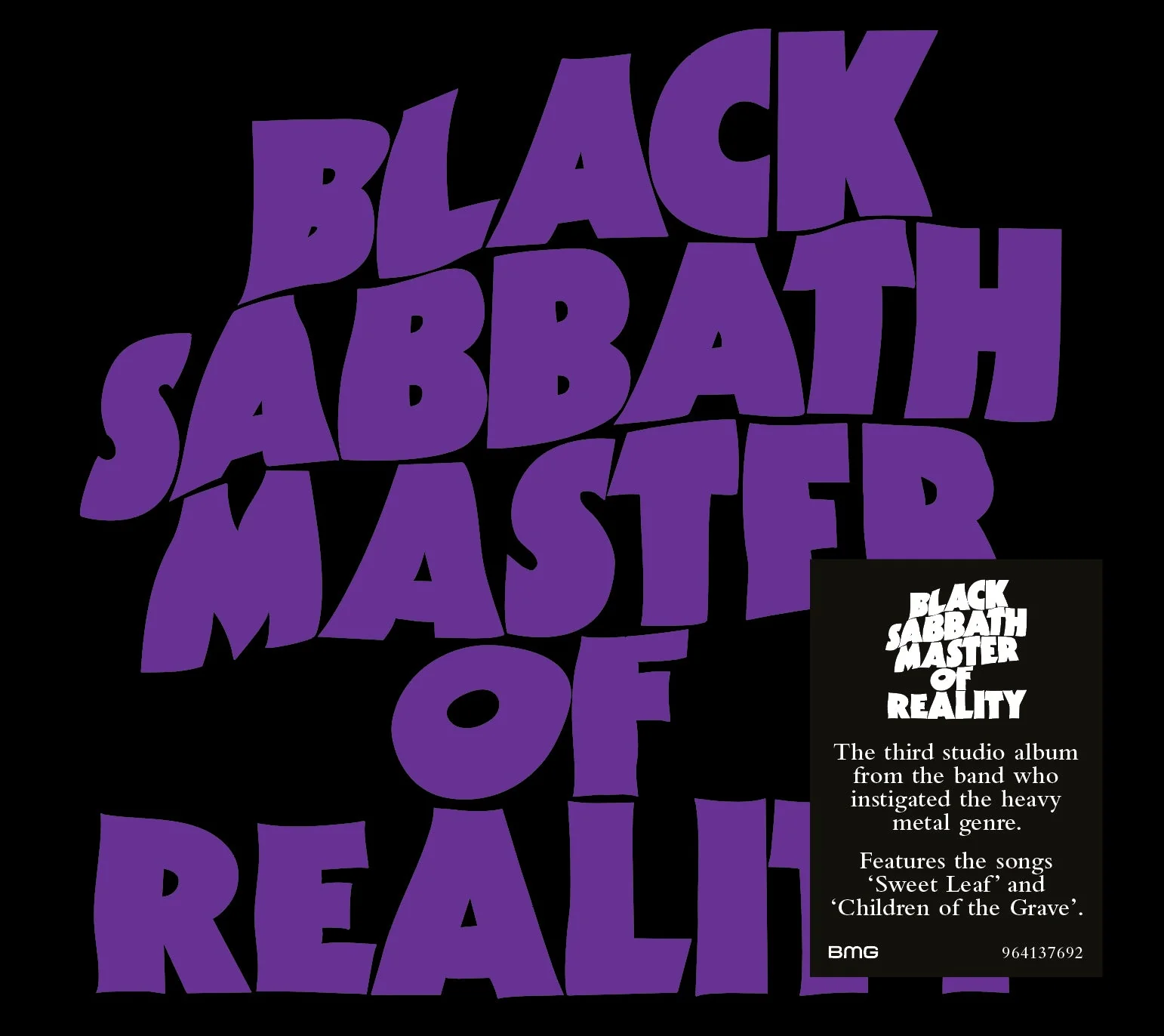 Black Sabbath - Master of Reality (2009 Remaster, 2025 Reissue)