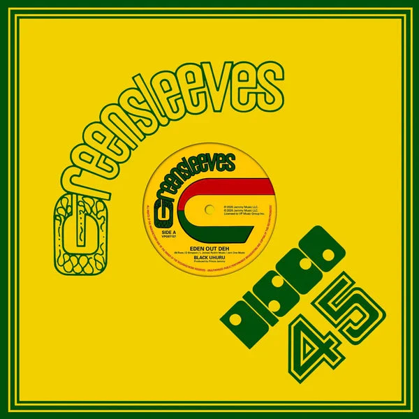 BLACK UHURU - EDEN OUT DEH - 12-INCH MIX