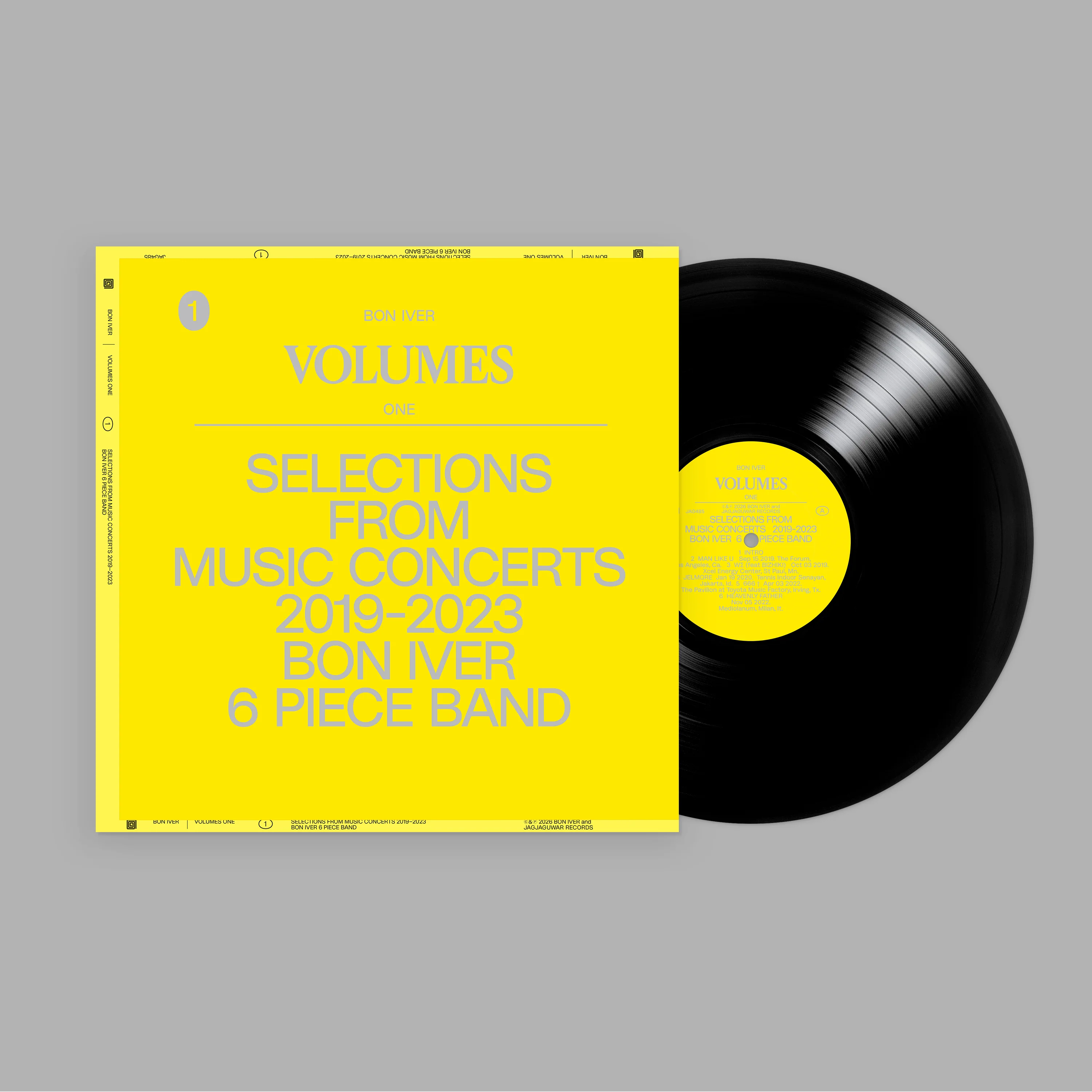 Bon Iver - VOLUMES: ONE "SELECTIONS FROM MUSIC CONCERTS 2019-2023 BON IVER 6 PIECE BAND - Image 2