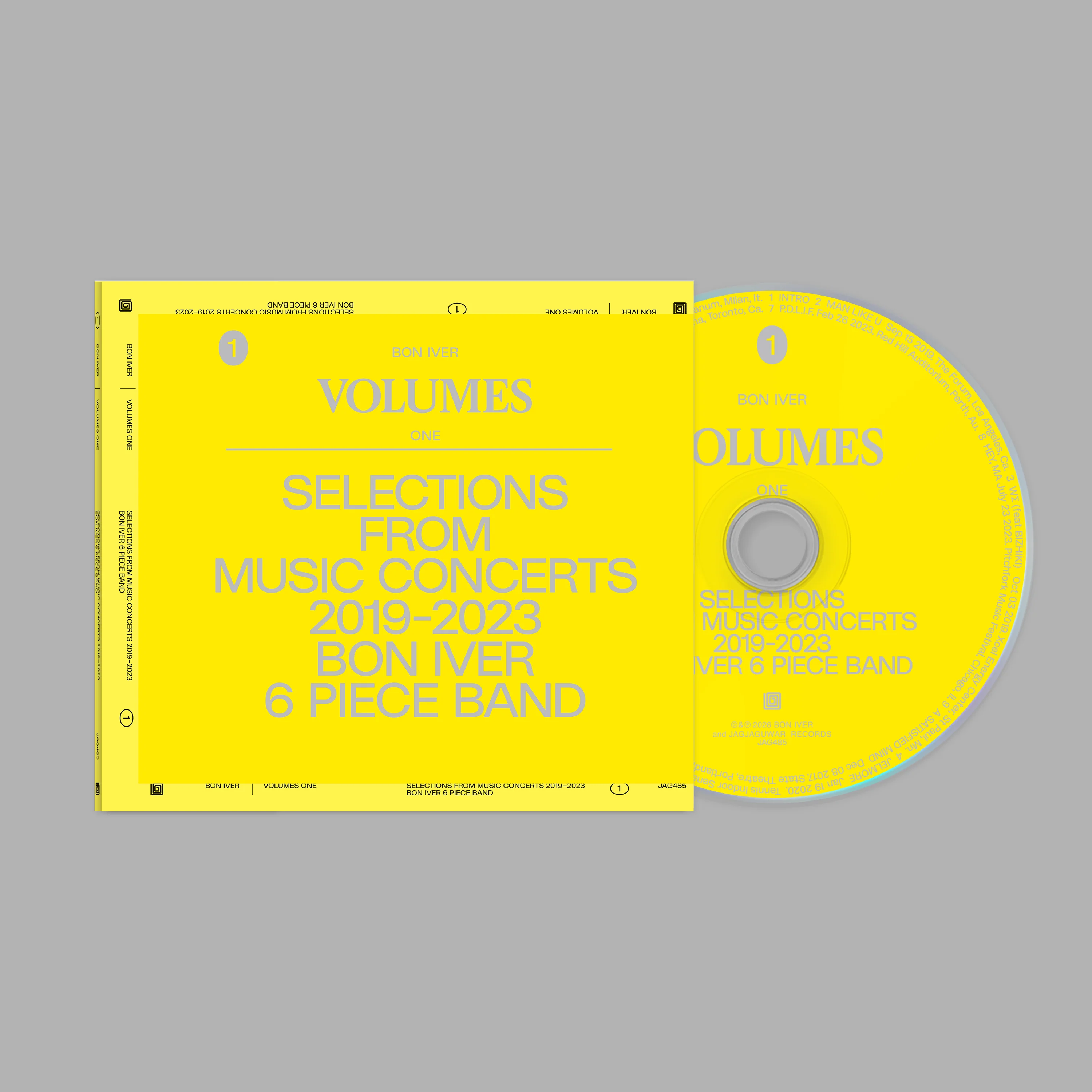 Bon Iver - VOLUMES: ONE "SELECTIONS FROM MUSIC CONCERTS 2019-2023 BON IVER 6 PIECE BAND - Image 3