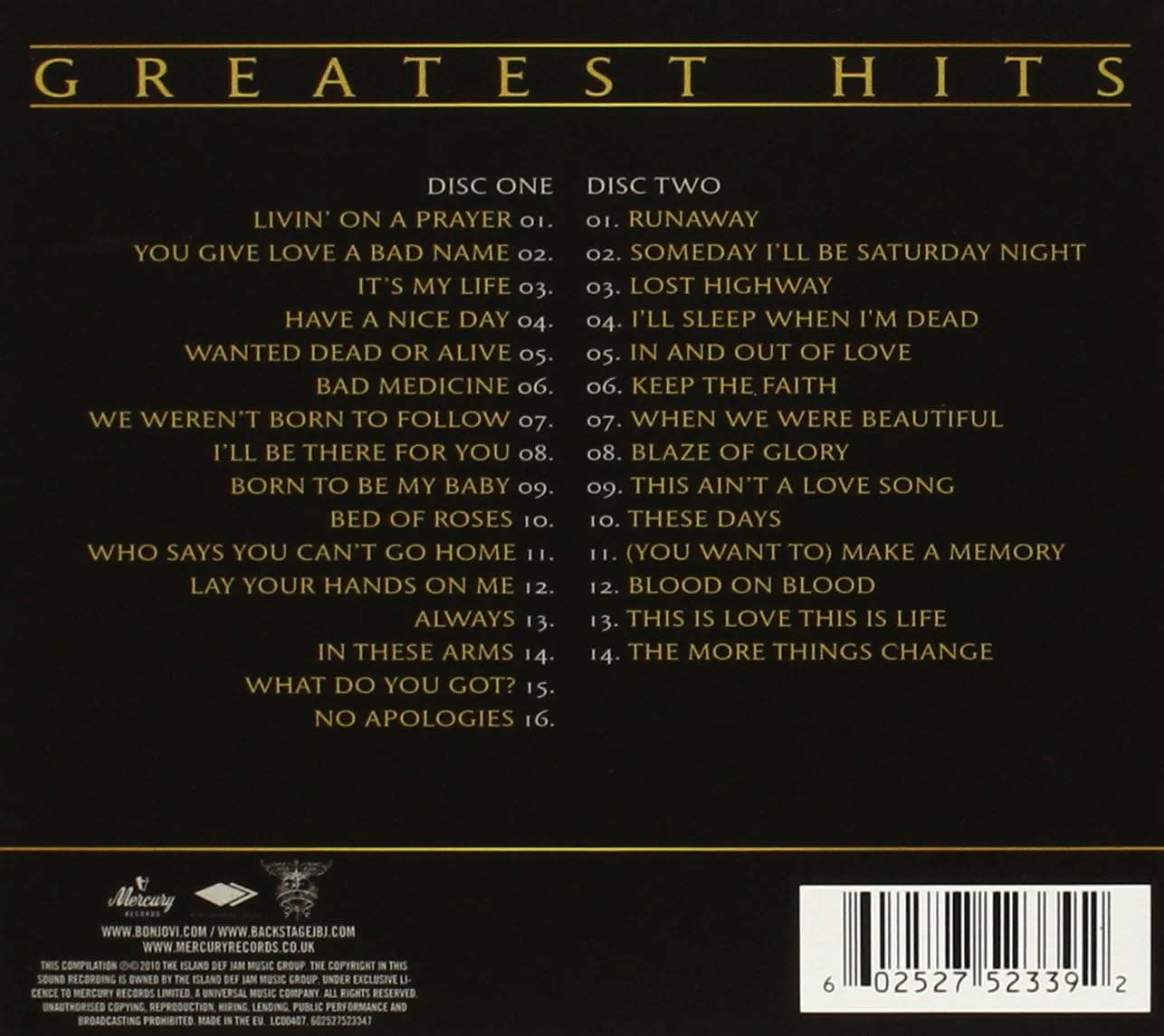 Bon Jovi - Greatest Hits - Image 2