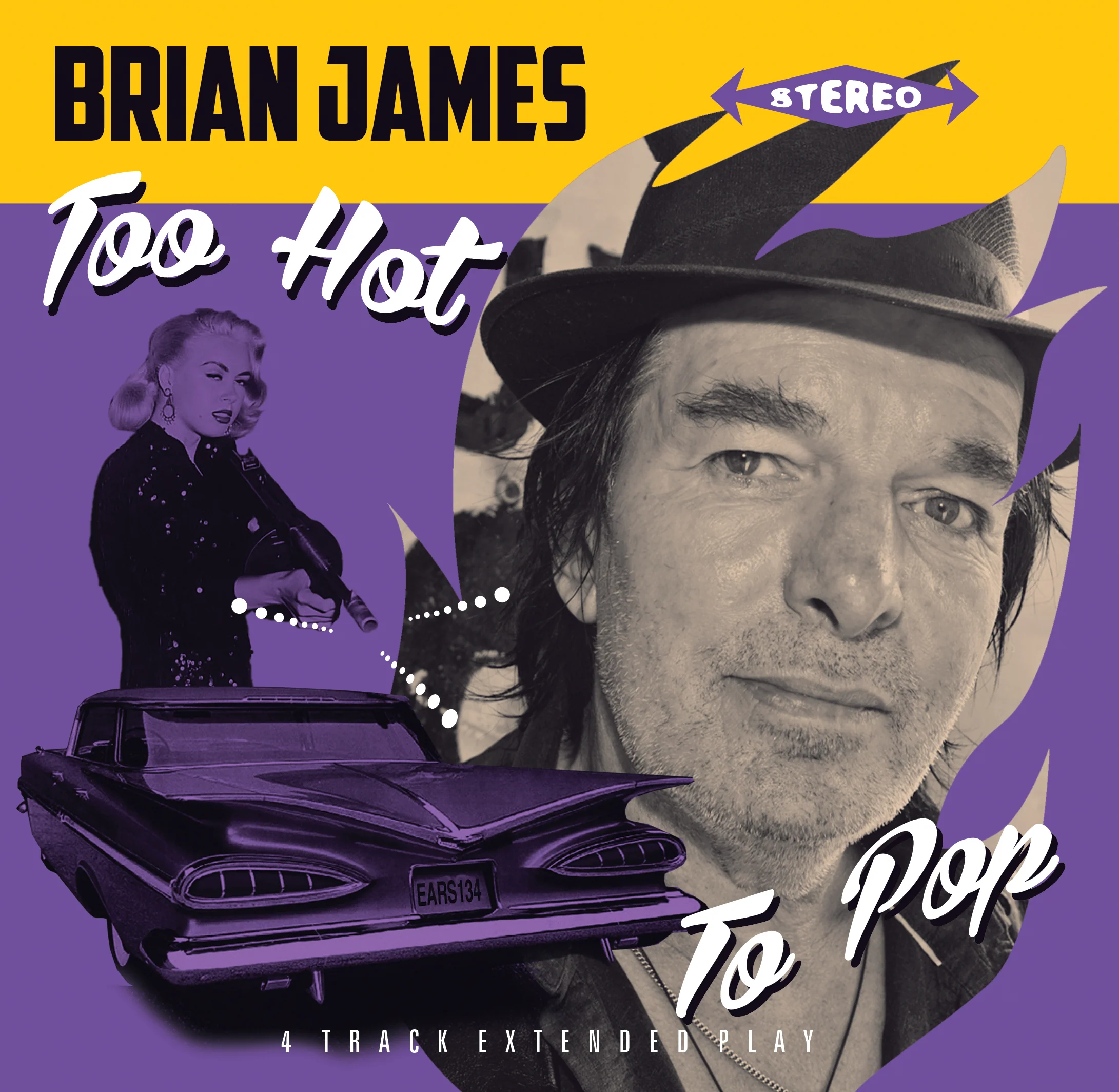 Brian James - Too Hot to Pop E.P.
