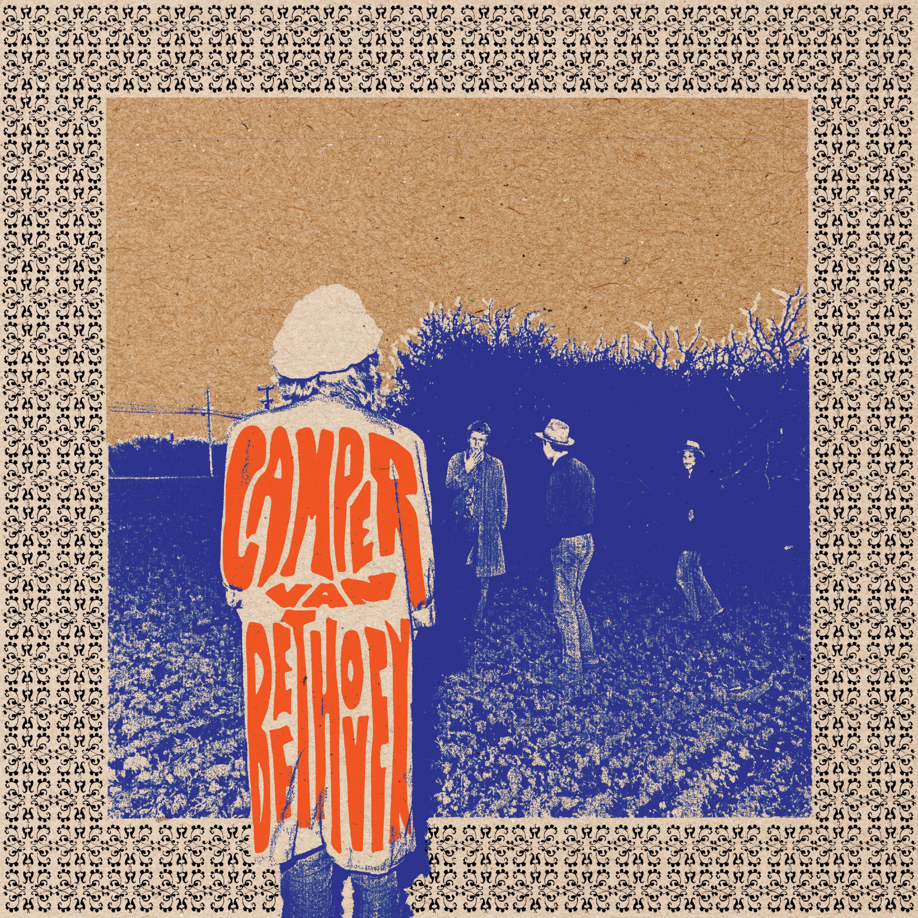 Camper Van Beethoven - Telephone Free Landslide Victory - 1LP - Clear & Orange Marbled Vinyl  [RSD 2025] - Image 2