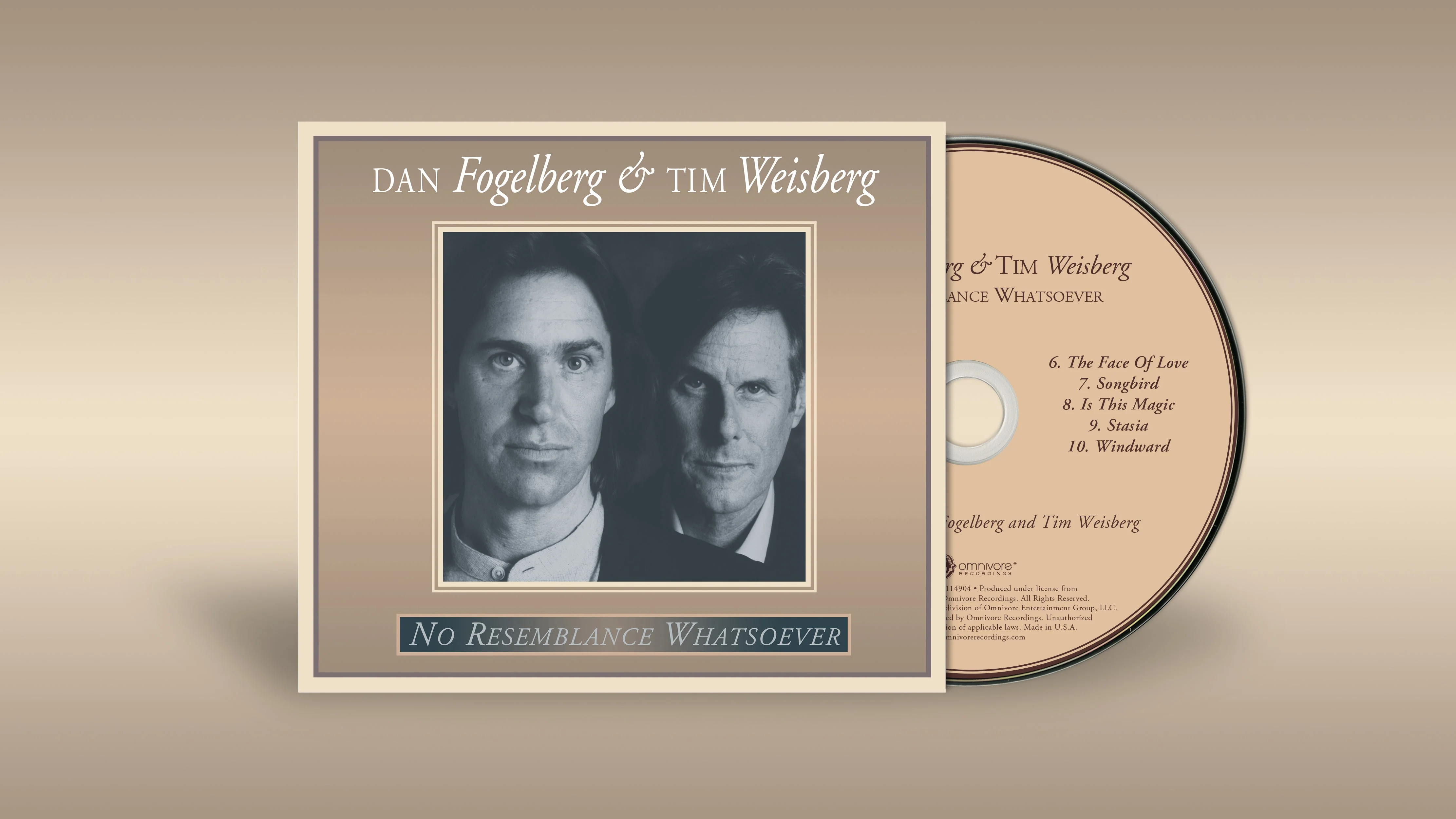 Dan Fogelberg And Tim Weisberg - No Resemblance Whatsoever - Image 2
