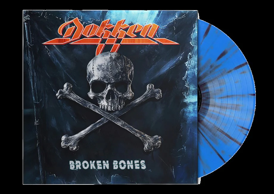 Dokken - Broken Bones - 12" Blue & Black Splatter Vinyl  [RSD 2025]