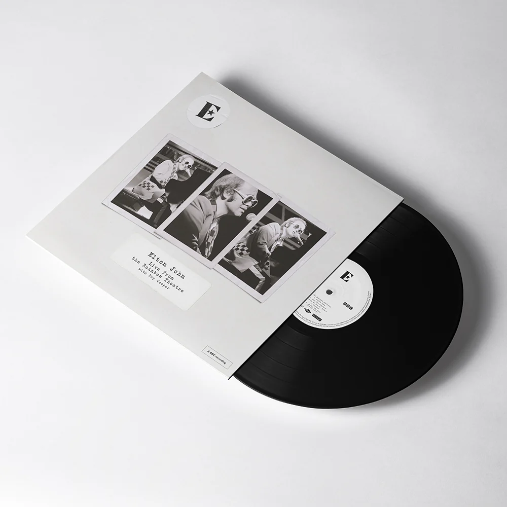 Elton John - Live from the Rainbow Theatre with Ray Cooper - 1LP - Black Vinyl  [RSD 2025] - Image 2