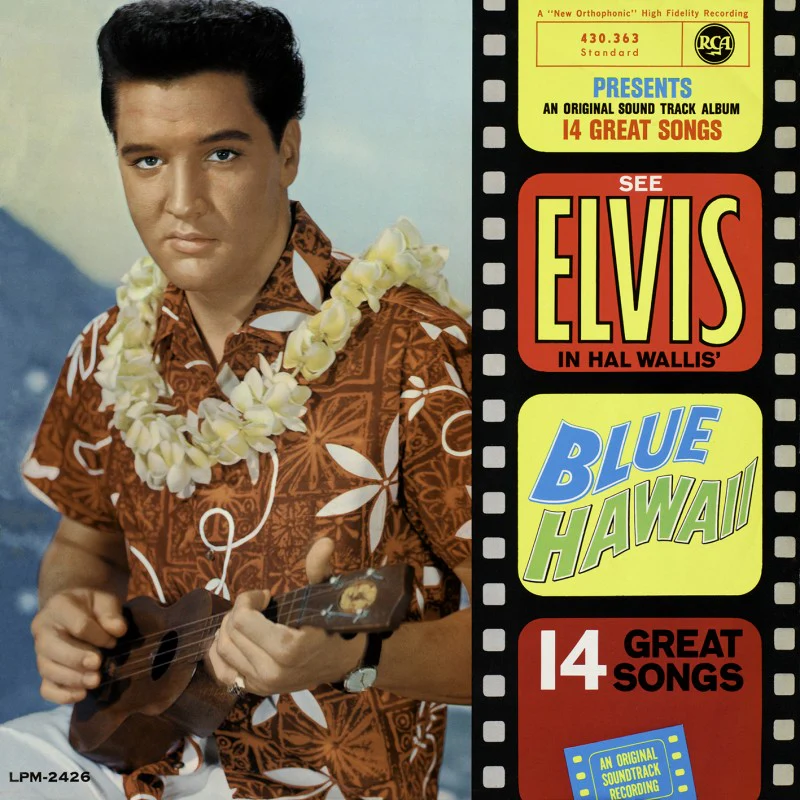 Elvis Presley - Blue Hawaii - 1CD - Vinyl Replica CD - Blue  [RSD 2026] - Image 2