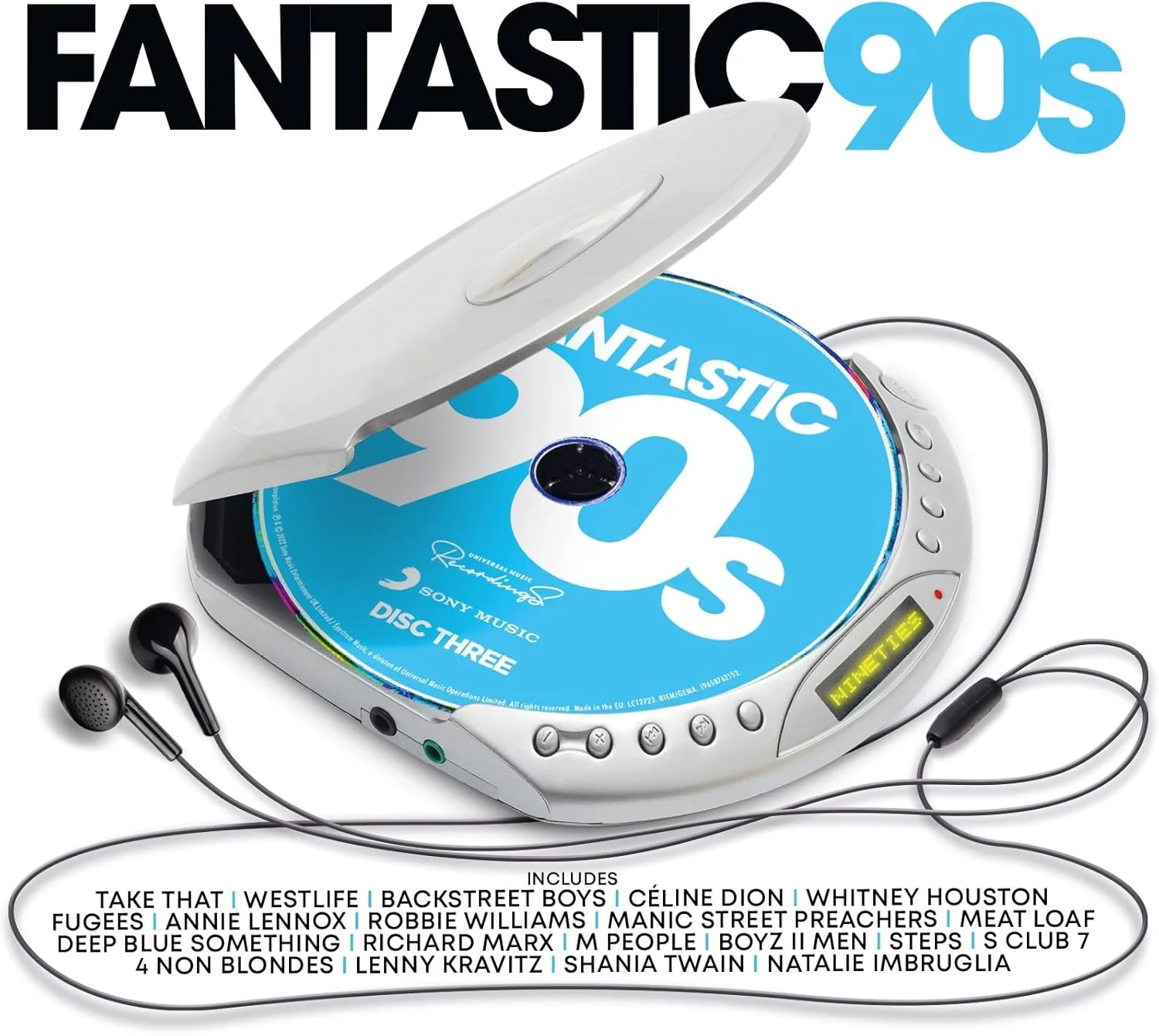 Fantastic 90's - 3CD