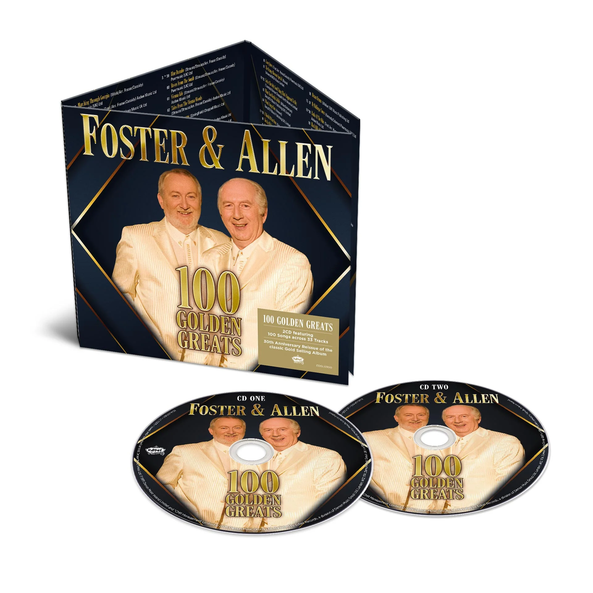 FOSTER & ALLEN - 100 GOLDEN GREATS - Image 3