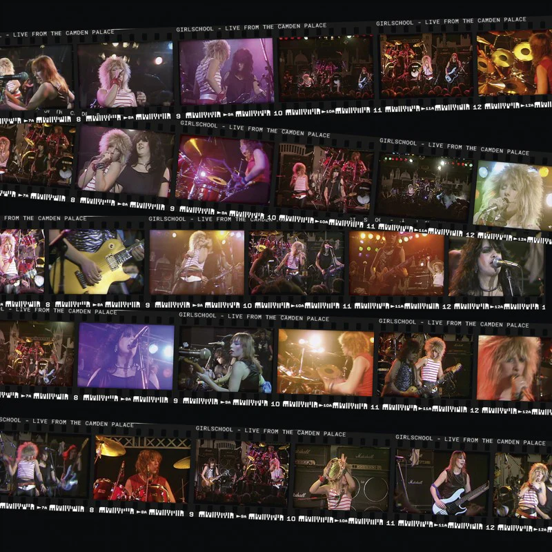 Girlschool - Live From The Camden Palace - 1CD - Vinyl Replica CD - Red  [RSD 2026] - Image 4