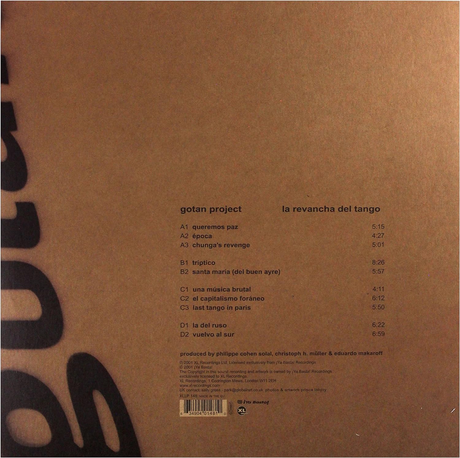 Gotan Project - La Revancha Del Tango - Image 2