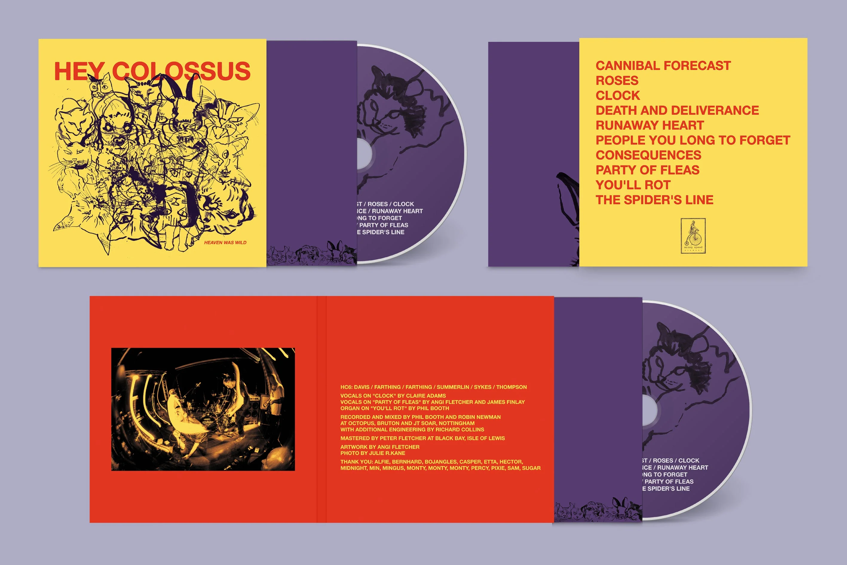 Hey Colossus - Heaven Was Wild - Image 3