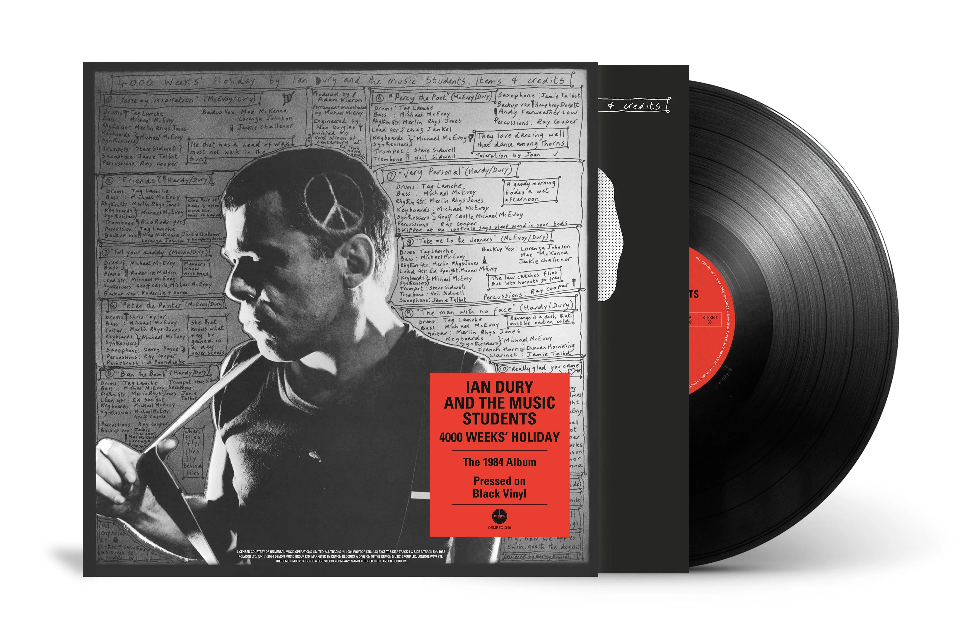 IAN DURY - 4000 WEEKS HOLIDAY - Image 3