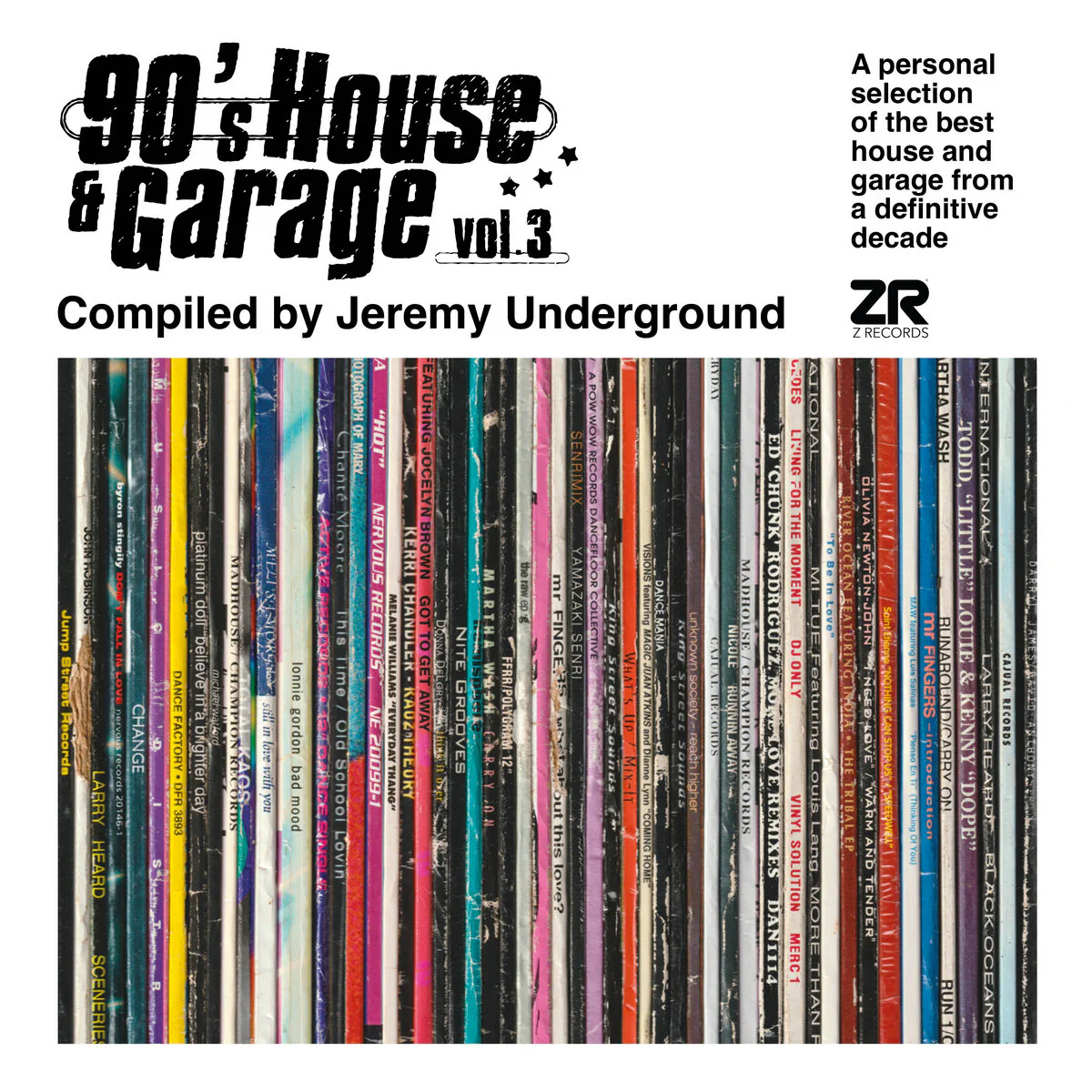 Jeremy Underground - 90’s House & Garage Vol. 3 Pt. 1 & 2 - Compiled by Jeremy Underground
