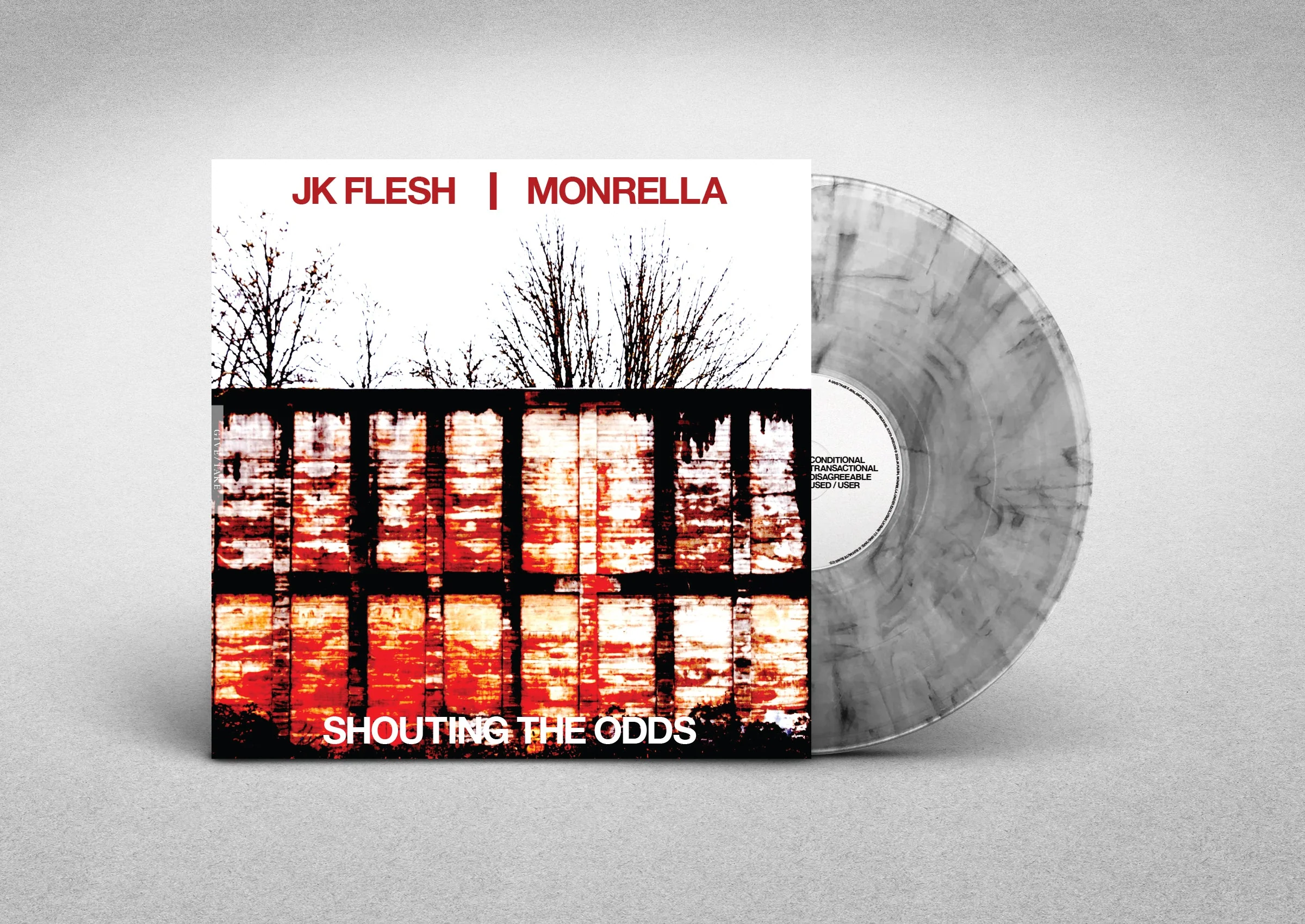 JK FLESH / MONRELLA - SHOUTING THE ODDS - Image 2