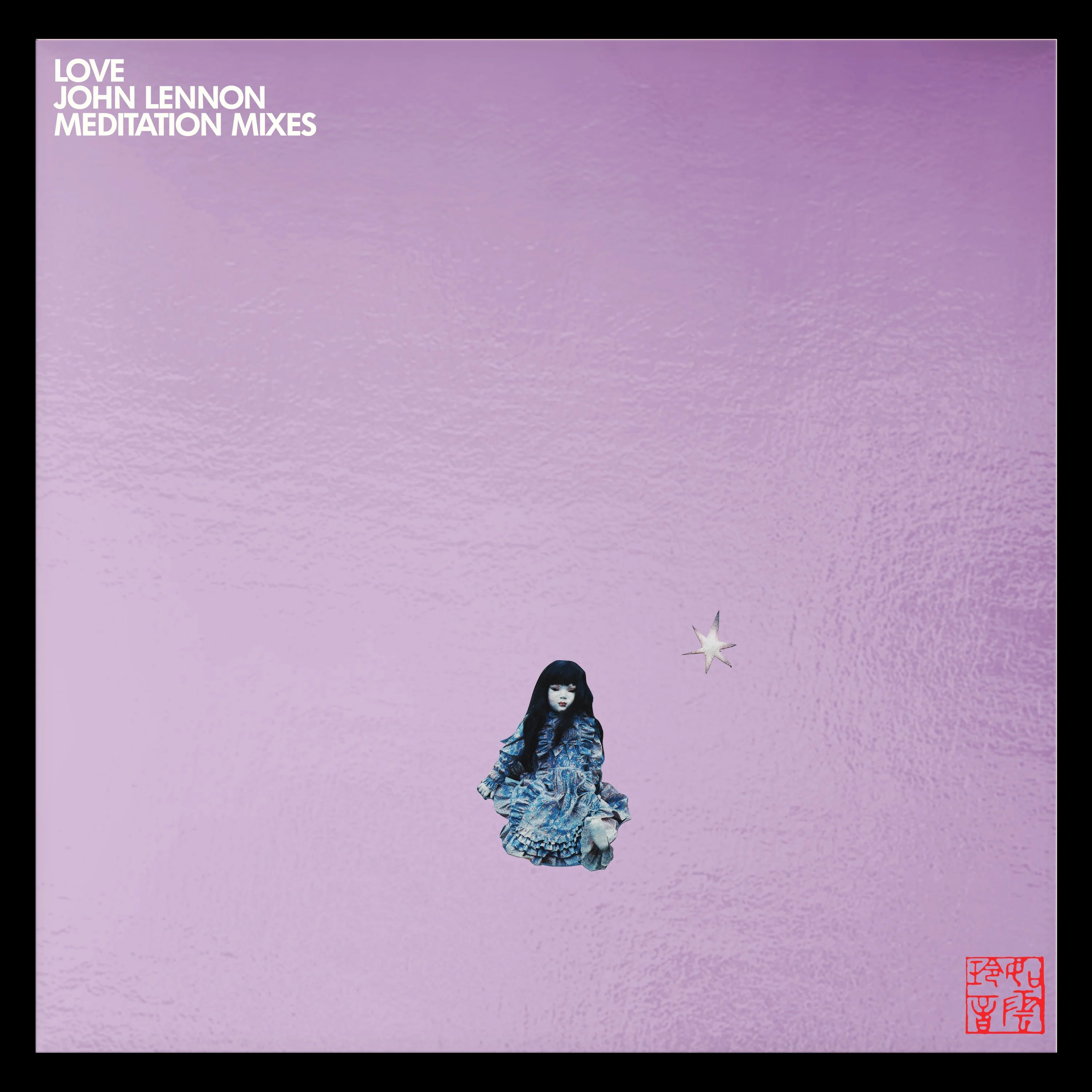 John Lennon - Love Meditation Mixes - 3LP - 180g Iridescent Pearl Arctic Transparent Vinyl  [RSD 2026] - Image 2