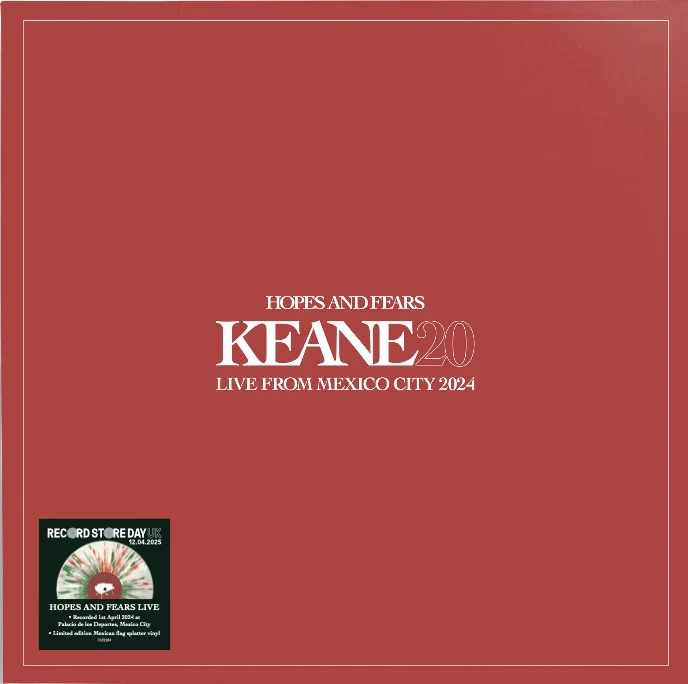 Keane - Live From Mexico City 2024 - 1LP - Green and White Splatter Vinyl  [RSD 2025] - Image 2