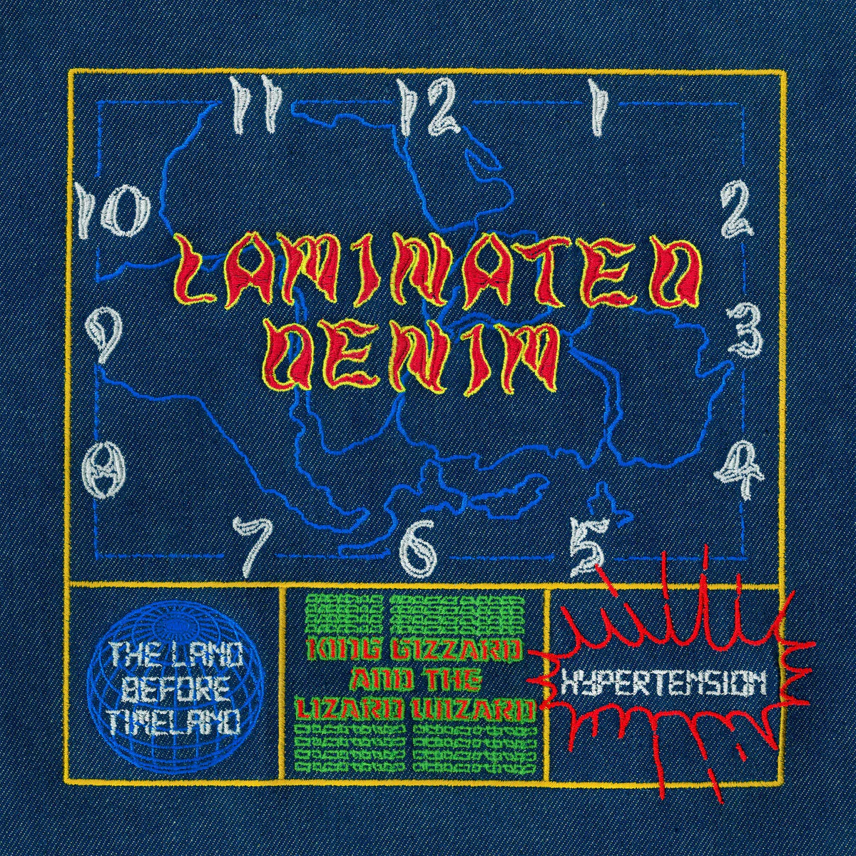 King Gizzard and the Lizard Wizard - Laminated Denim