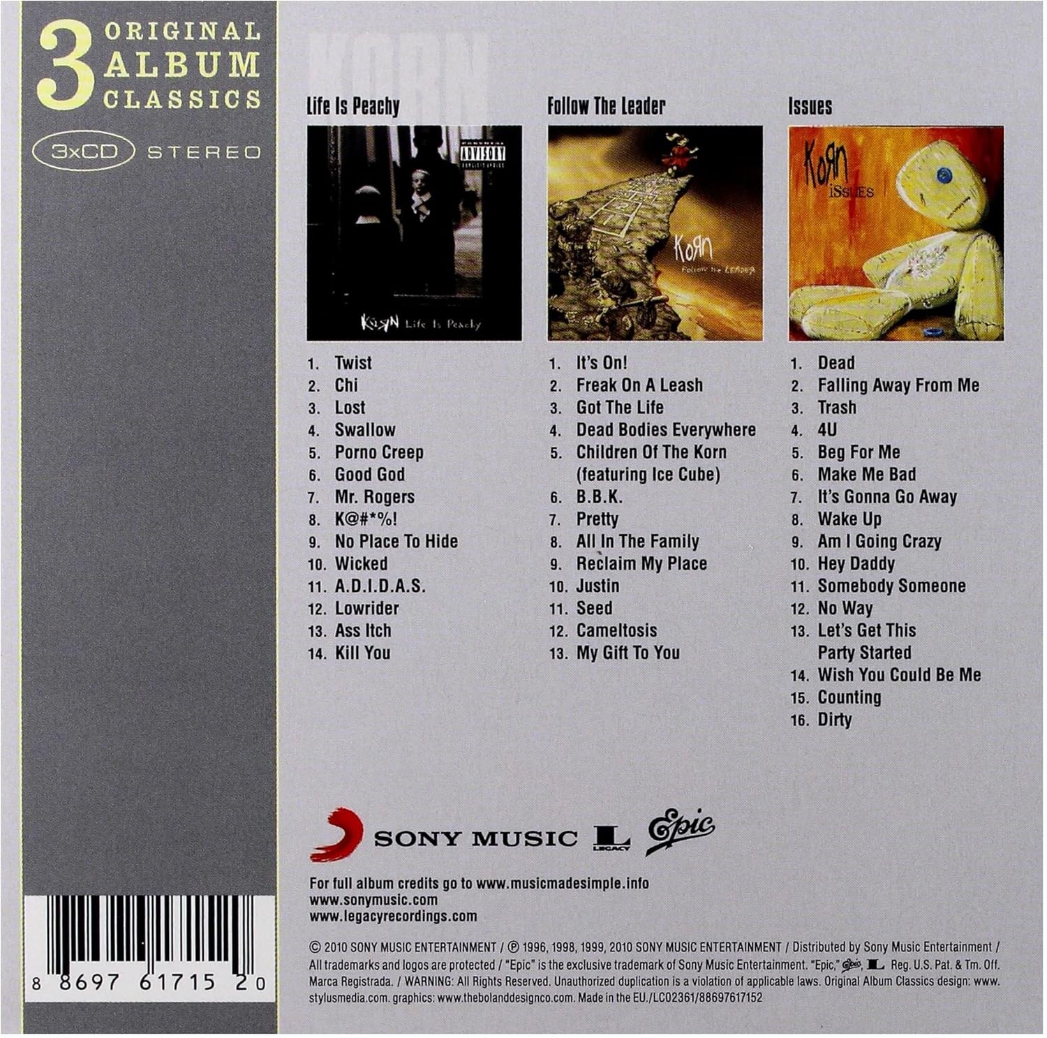 Korn - Original Album Classics - Image 2