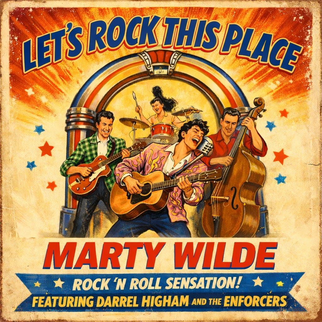 MARTY WILDE - LET'S ROCK THIS PLACE
