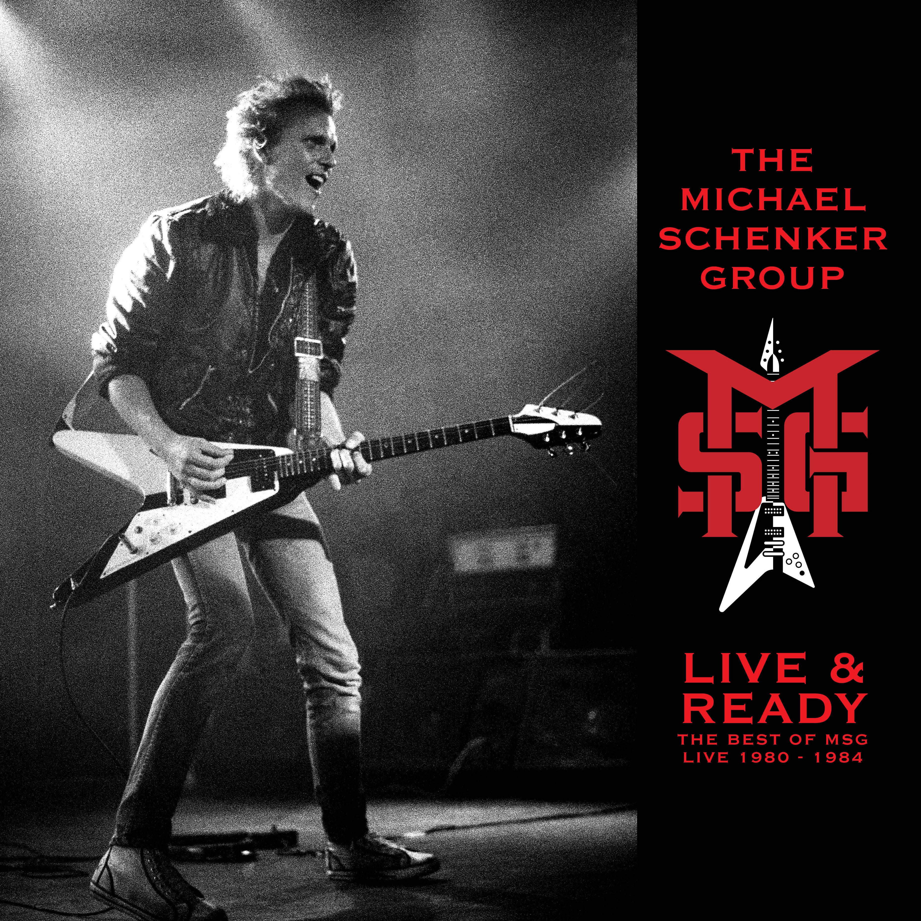 Michael Schenker Group - Live & Ready: Best of Live MSG – 1980 – 1984 - 1LP - Splatter Vinyl  [RSD 2026]