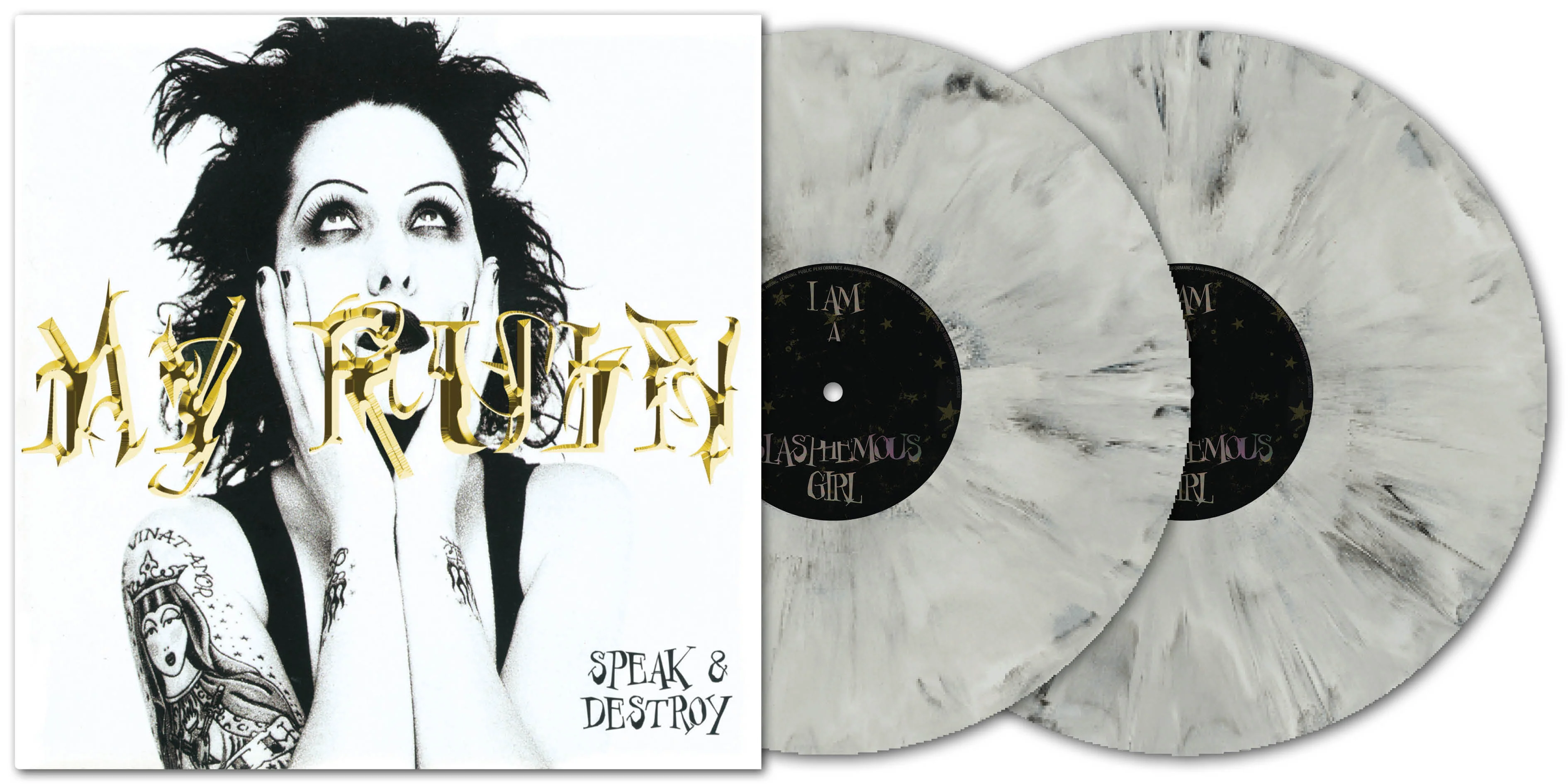 My Ruin - Speak & Destroy - 2LP - Black & White Marble Vinyl  [RSD 2025]