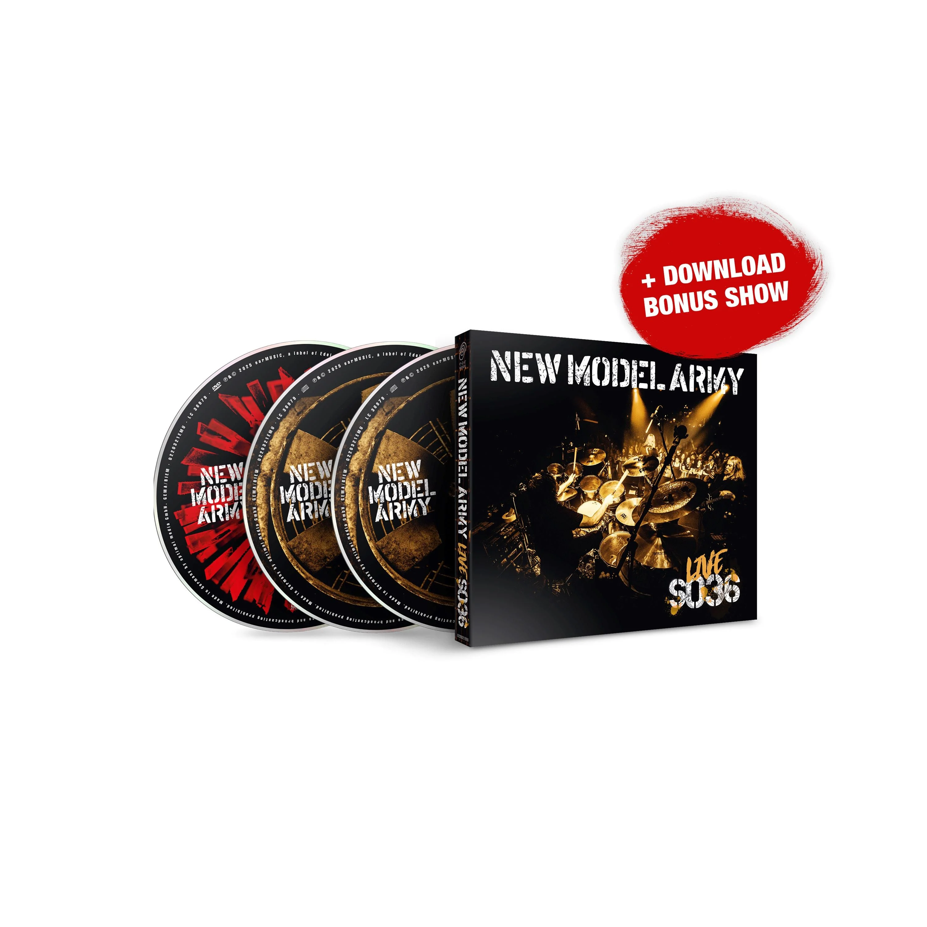 New Model Army - LIVE SO36 - Image 2