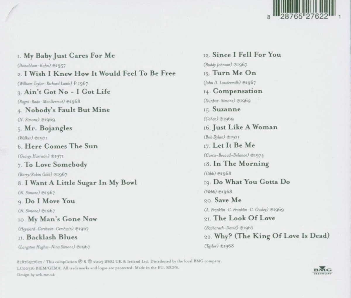 Nina Simone - The Greatest Hits - Image 3