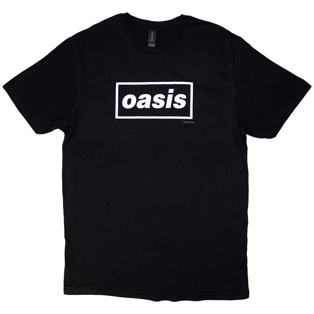 Oasis - Decca Logo Black T-Shirt