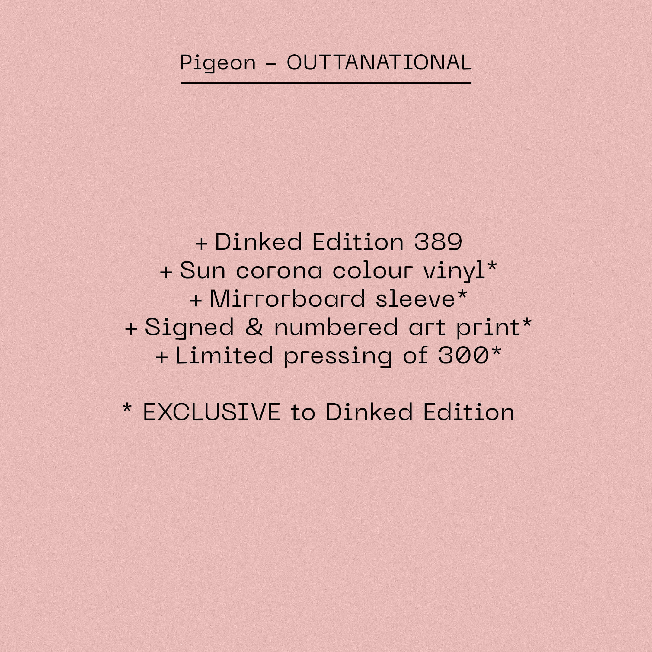 Pigeon - OUTTANATIONAL - Image 3
