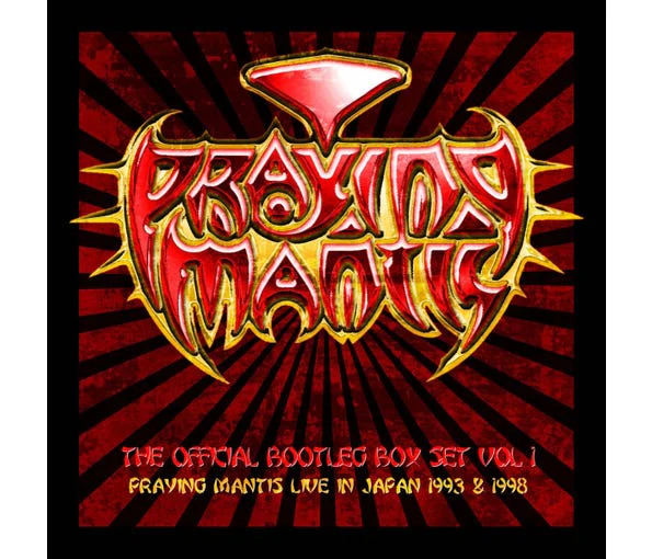 PRAYING MANTIS - THE OFFICIAL BOOTLEG BOX SET VOL 1: LIVE IN JAPAN 1993 & 1998 4CD CLAMSHELL