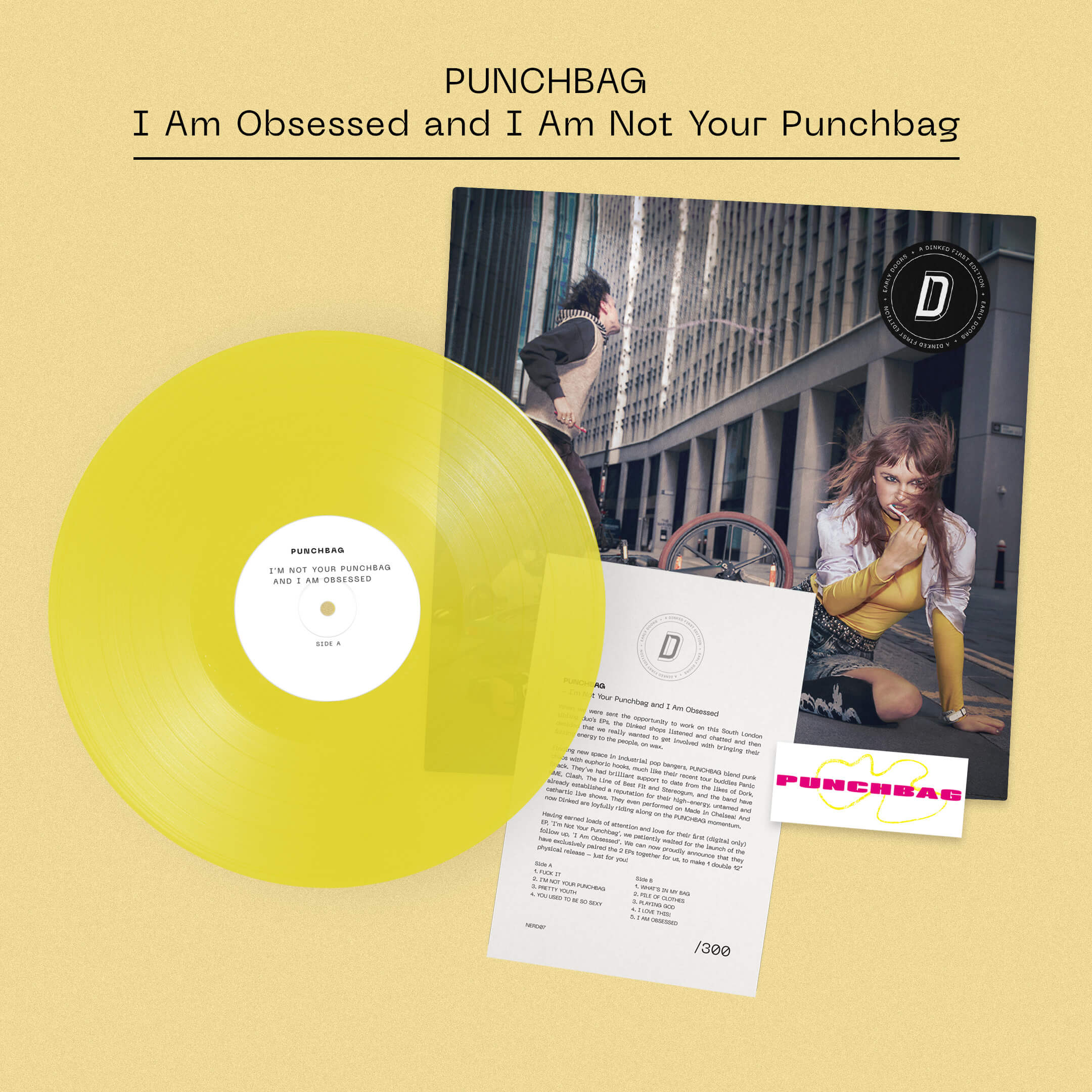 PUNCHBAG - I Am Obsessed / I Am Not Your Punchbag - Image 2