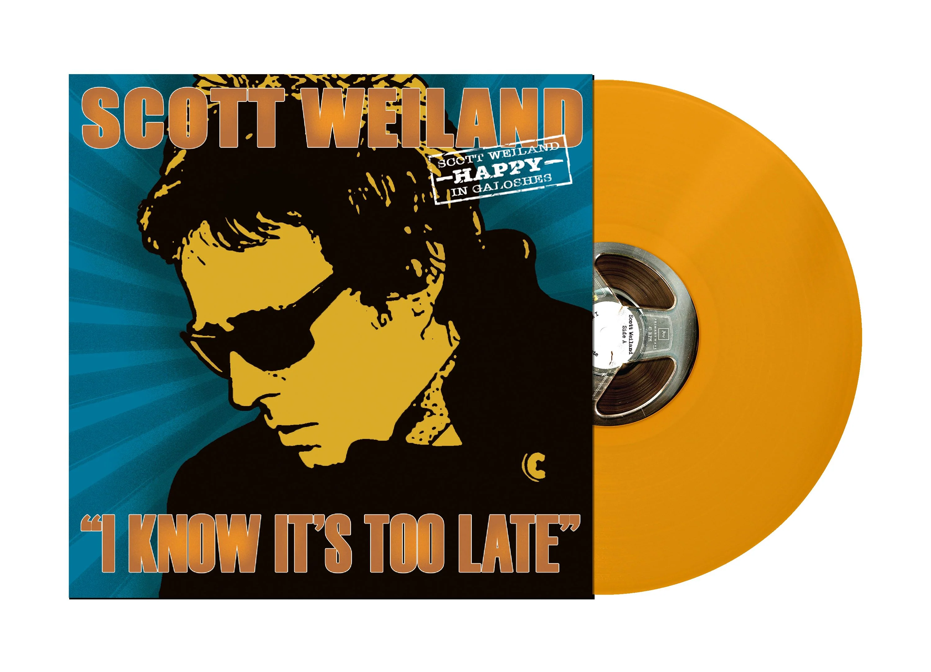 Scott Weiland - "I Know It's Too Late / Missing Cleveland (Live)" - 7" Black Vinyl  [RSD 2025]