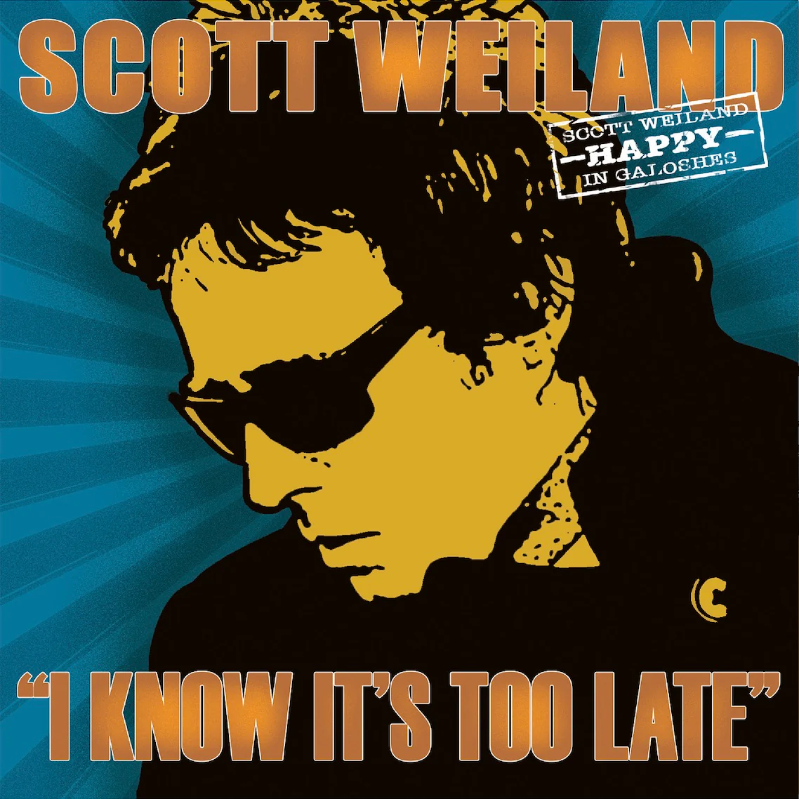 Scott Weiland - "I Know It's Too Late / Missing Cleveland (Live)" - 7" Black Vinyl  [RSD 2025] - Image 2