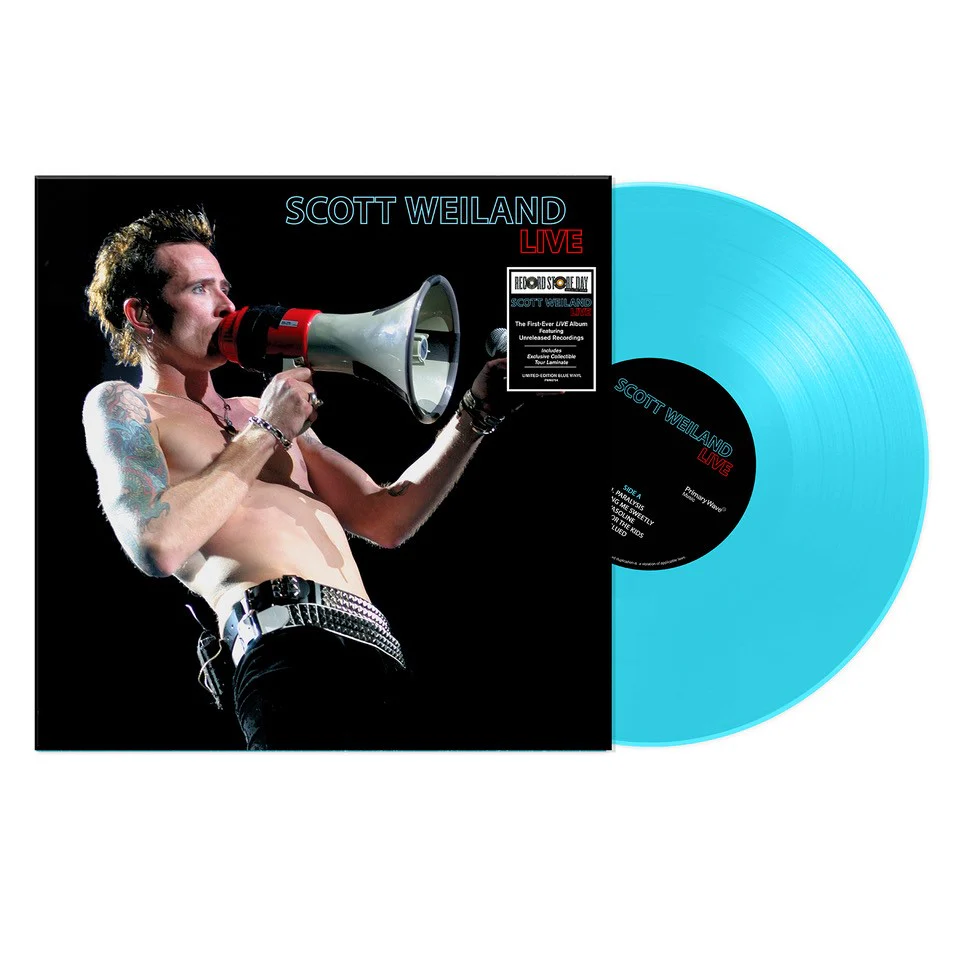 Scott Weiland - Live from the Happy In Galoshes Tour 2009 - 12" - Transcluent Blue vinyl  [RSD 2026]