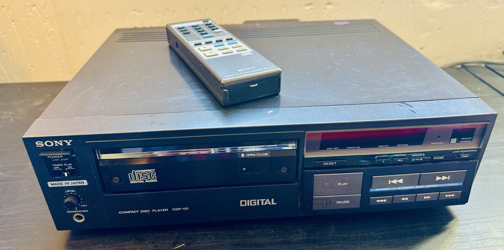 Sony - CDP-101 CD PLAYER - Image 2