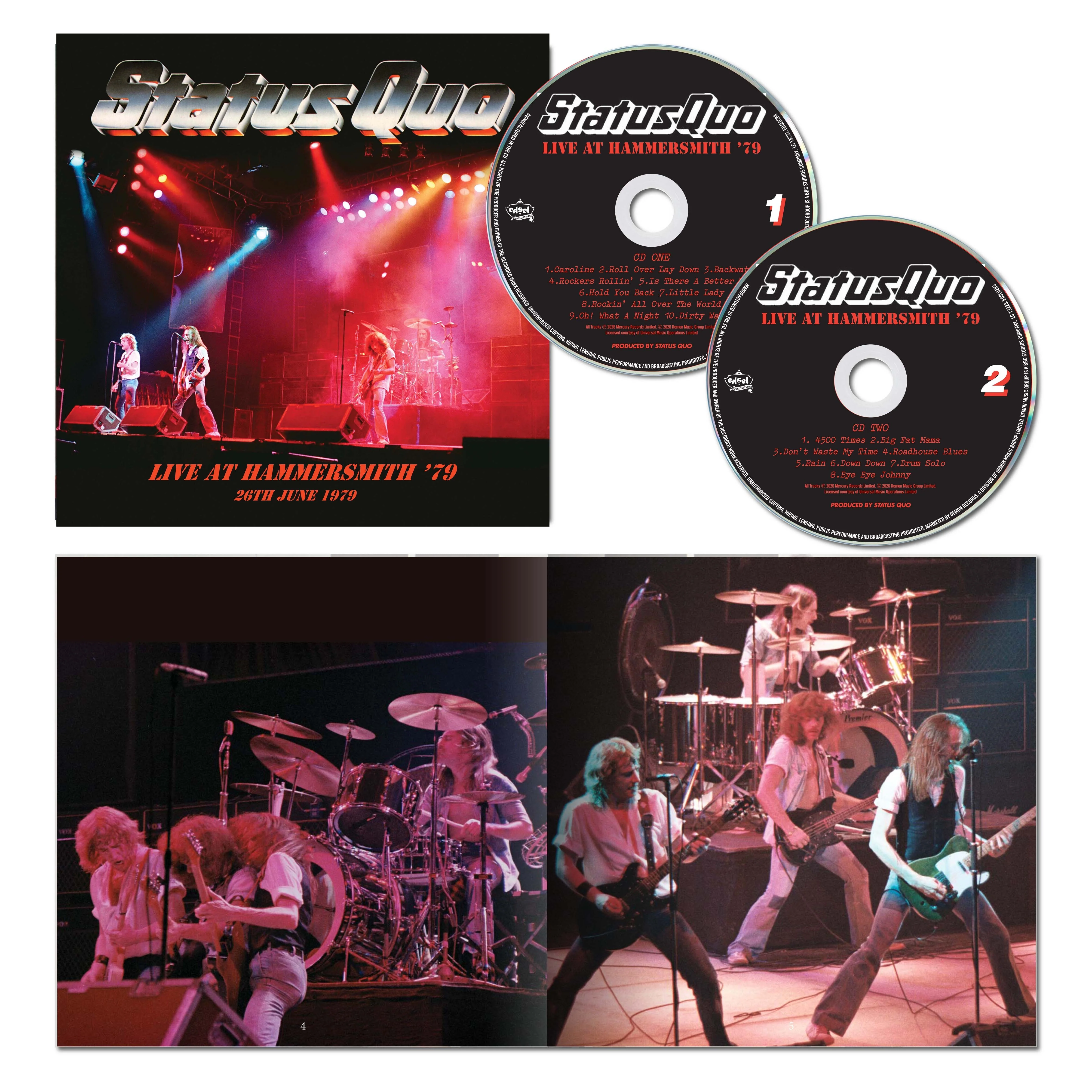 Status Quo - Live at Hammersmith 1979 - Image 3