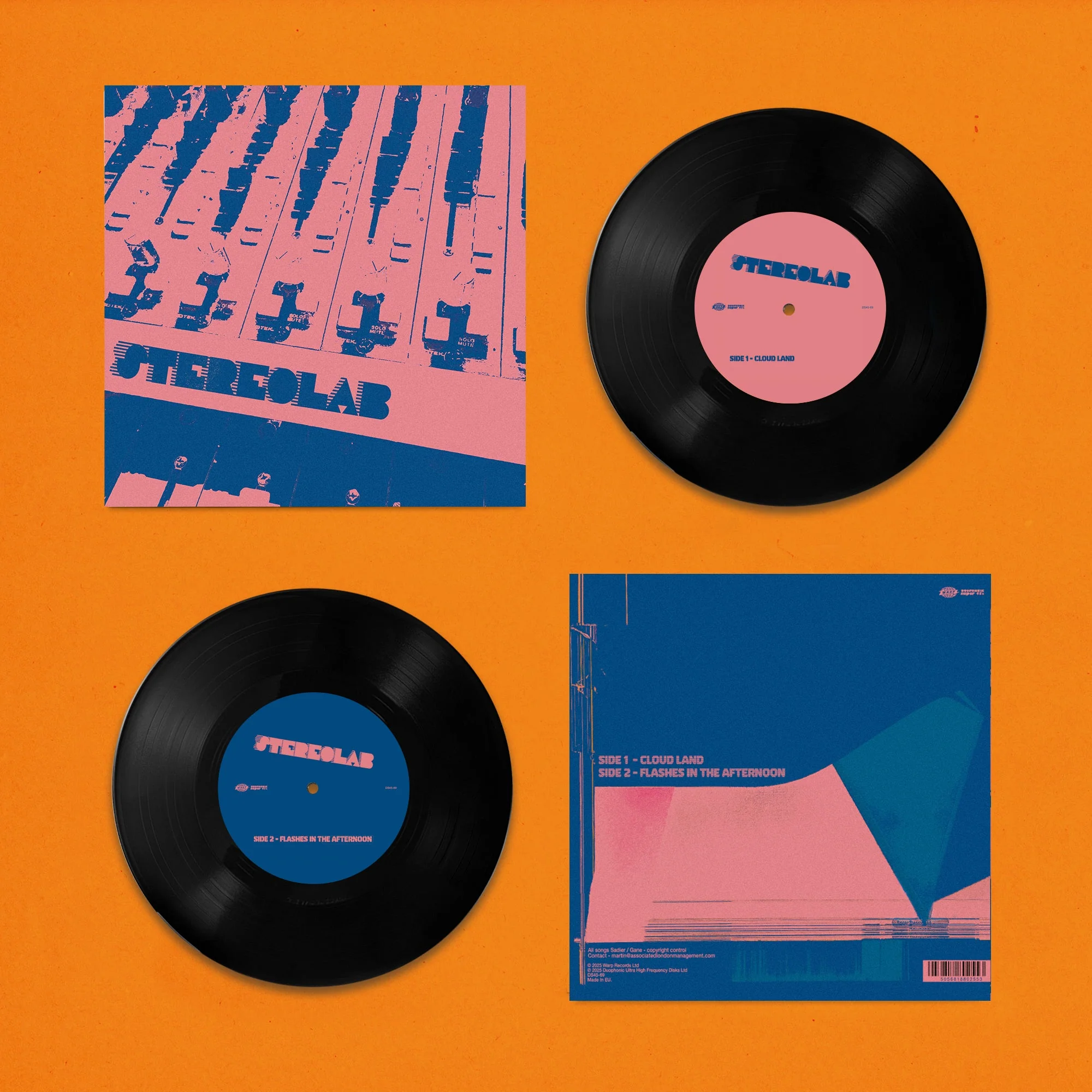 Stereolab - Cloud Land / Flashes In The Afternoon - Image 2