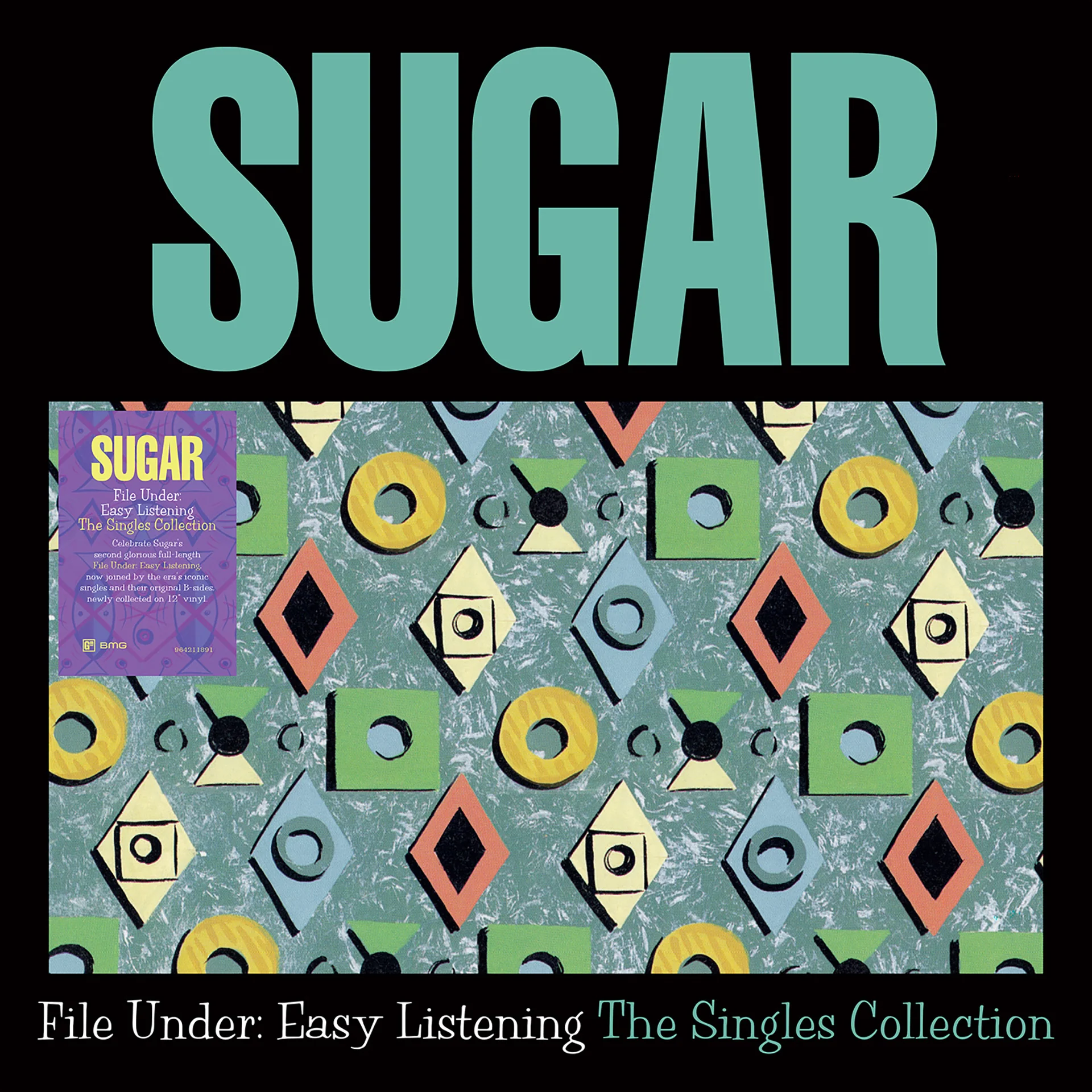 Sugar - File Under Easy Listening - The Singles - 3LP - Red, Clear & Copper Vinyl  [RSD 2026] - Image 2