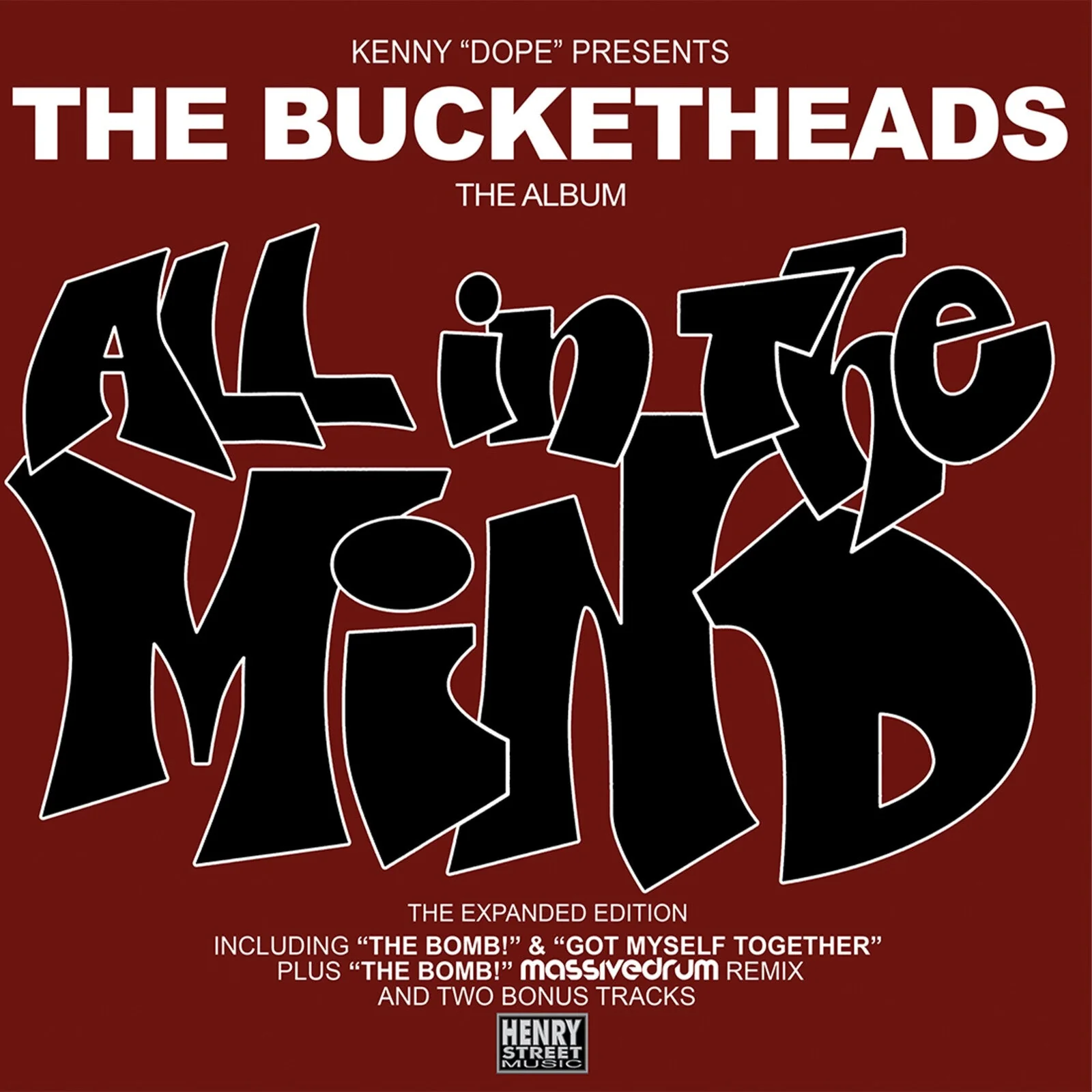 The Bucketheads - The Bucketheads - All In The Mind (The Expanded Edition) - 1LP- Limited Edition Green Vinyl  [RSD 2026] - Image 2