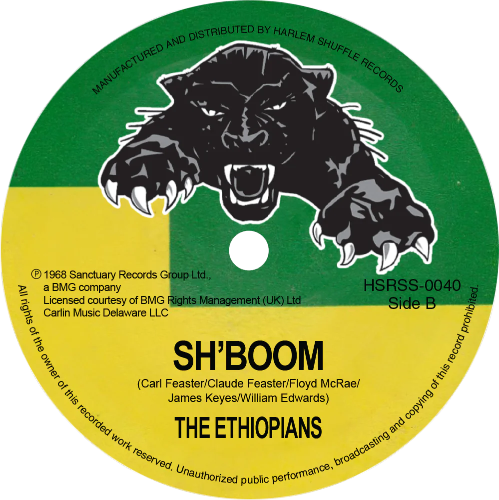 The Ethiopians - Come On Now / Sh’Boom - Image 2