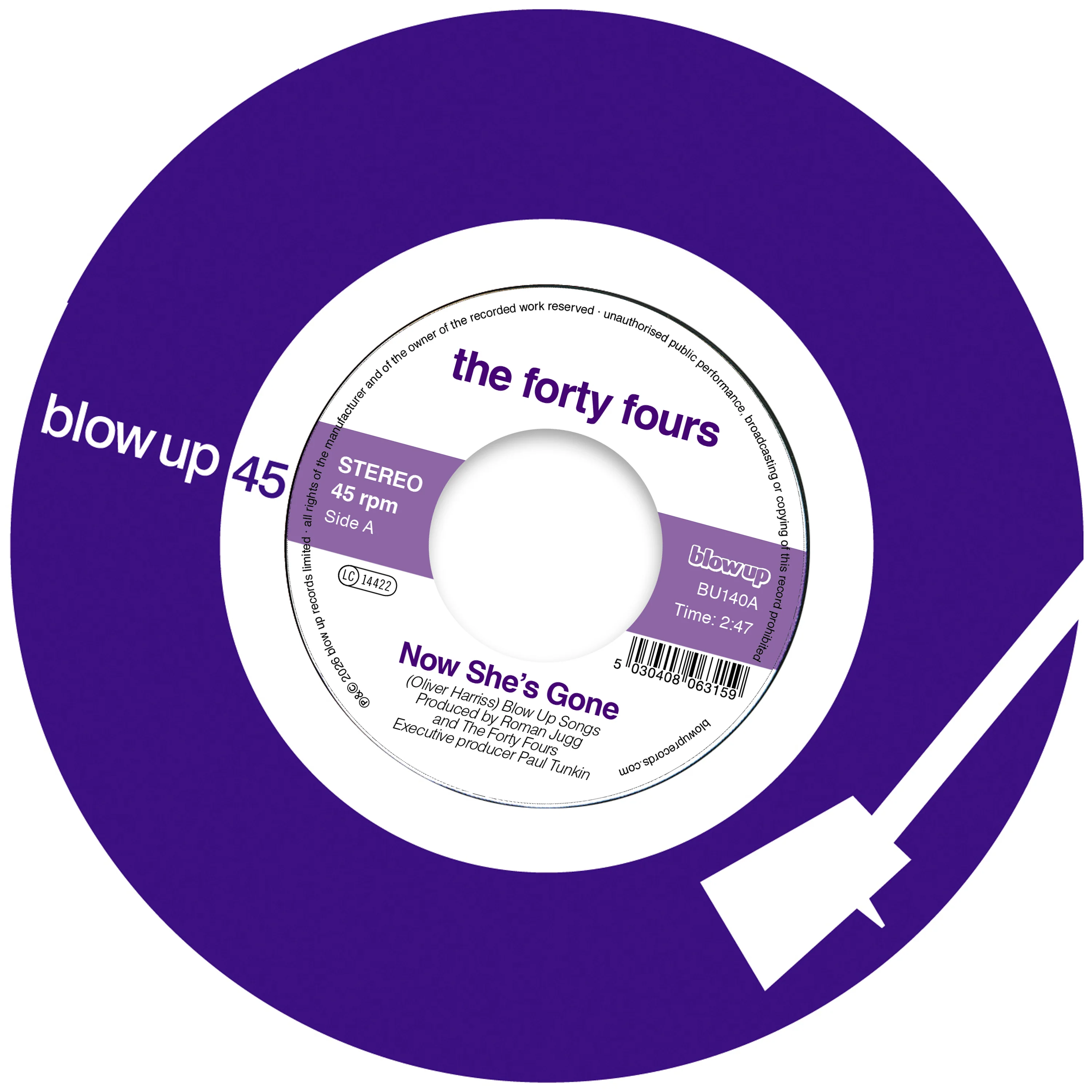 The Forty Fours - Now She’s Gone