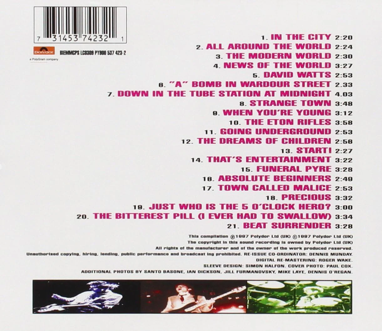 The Jam - The Very Best of the Jam - Image 2