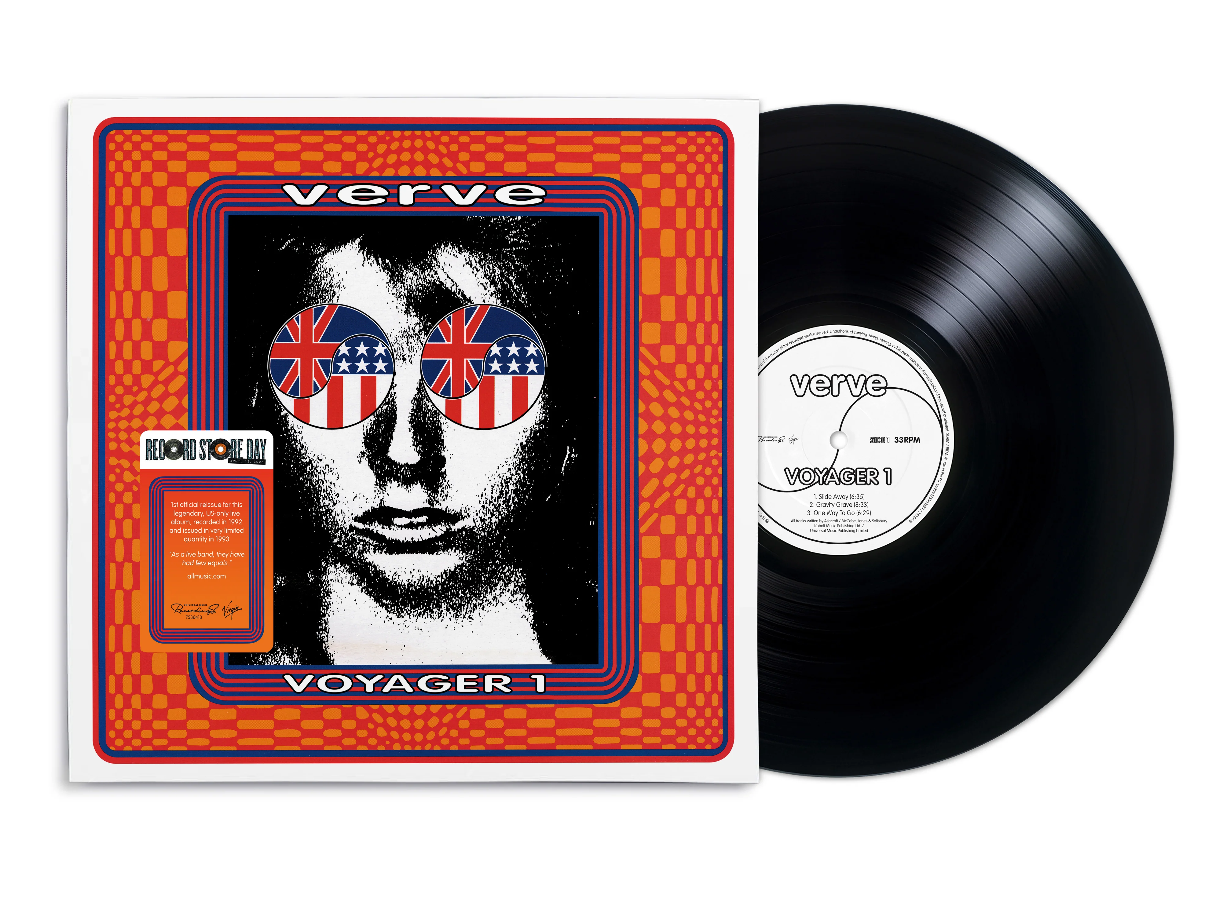 The Verve - Voyager 1 - 1LP - Black Vinyl  [RSD 2025]