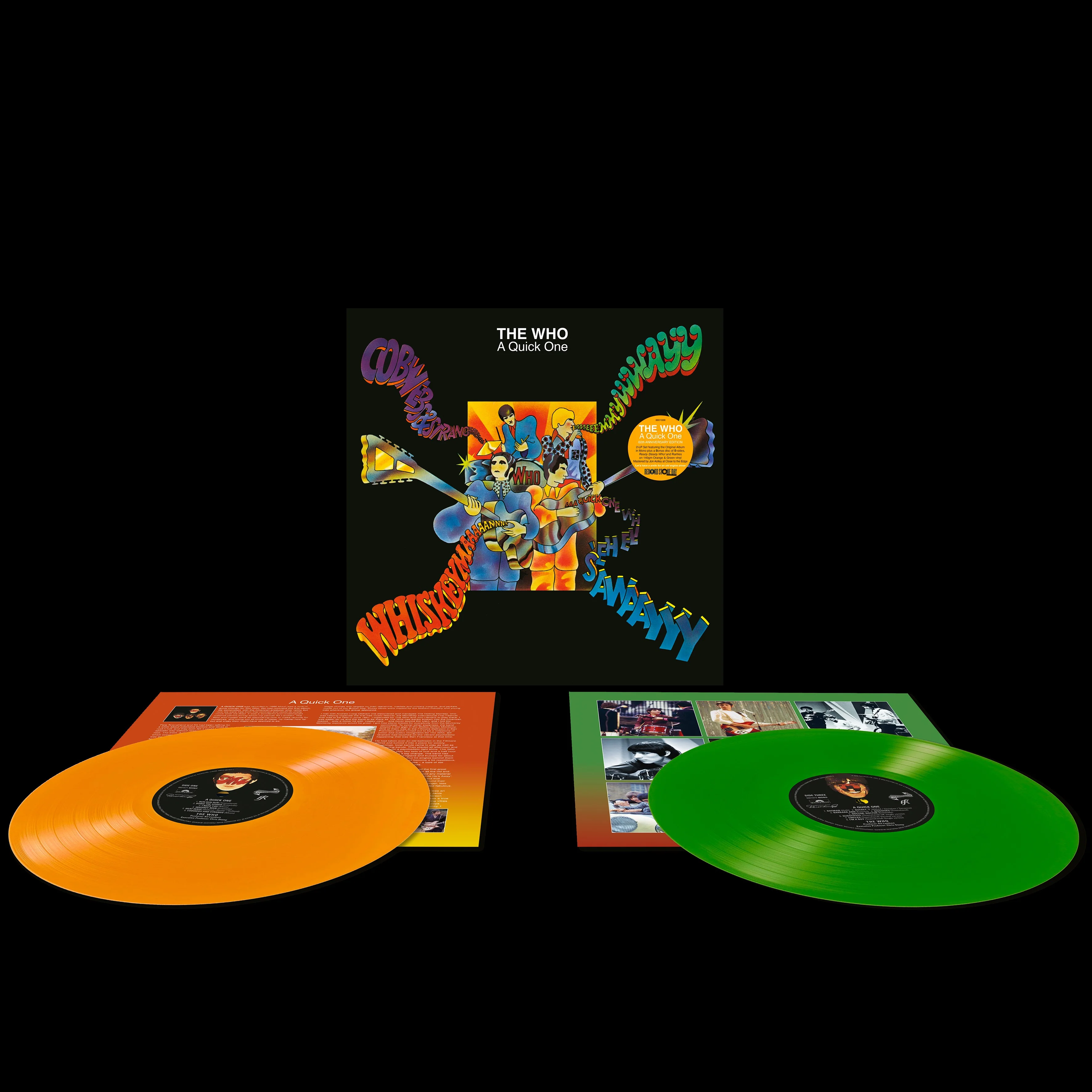 The Who - A Quick One - 2LP - 140g Transparent Green & Orange Vinyl  [RSD 2026]