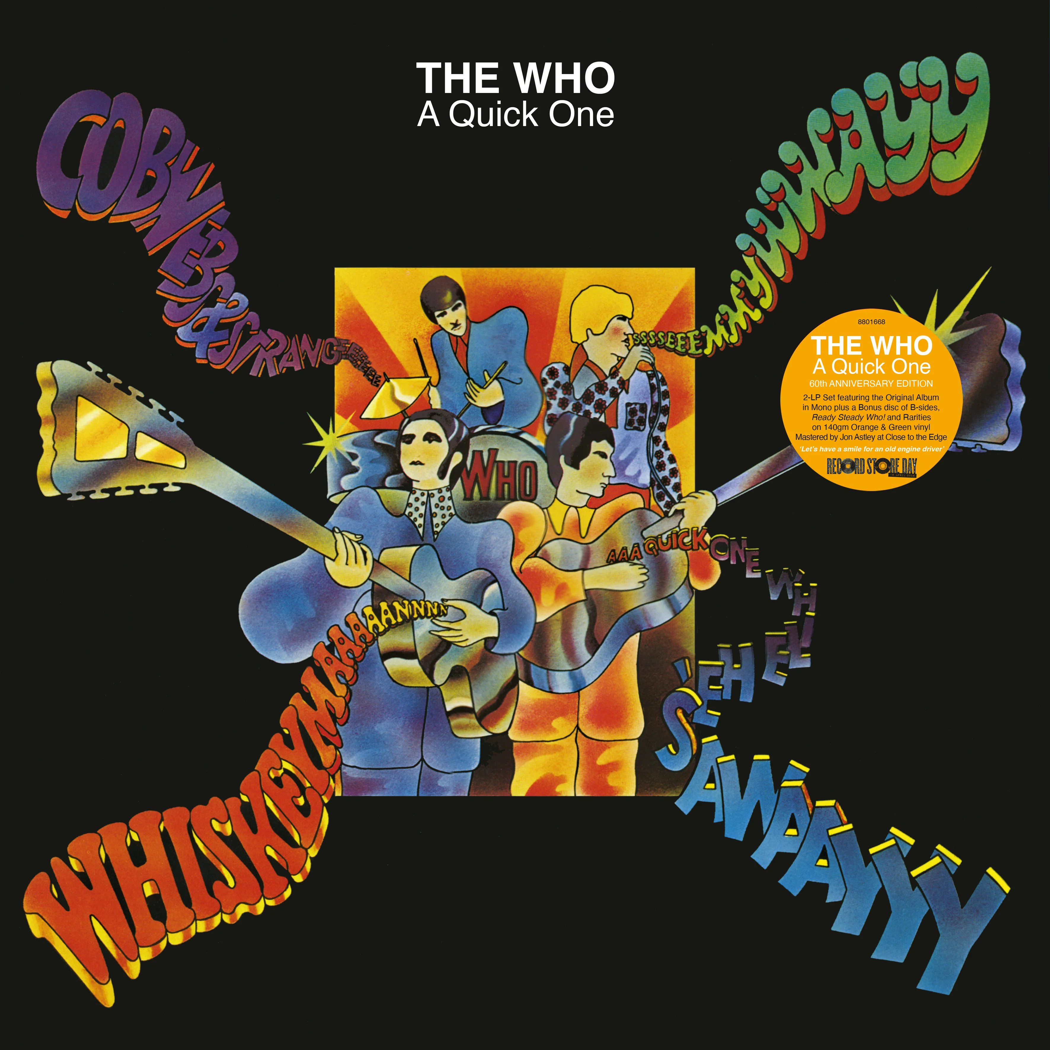 The Who - A Quick One - 2LP - 140g Transparent Green & Orange Vinyl  [RSD 2026] - Image 2